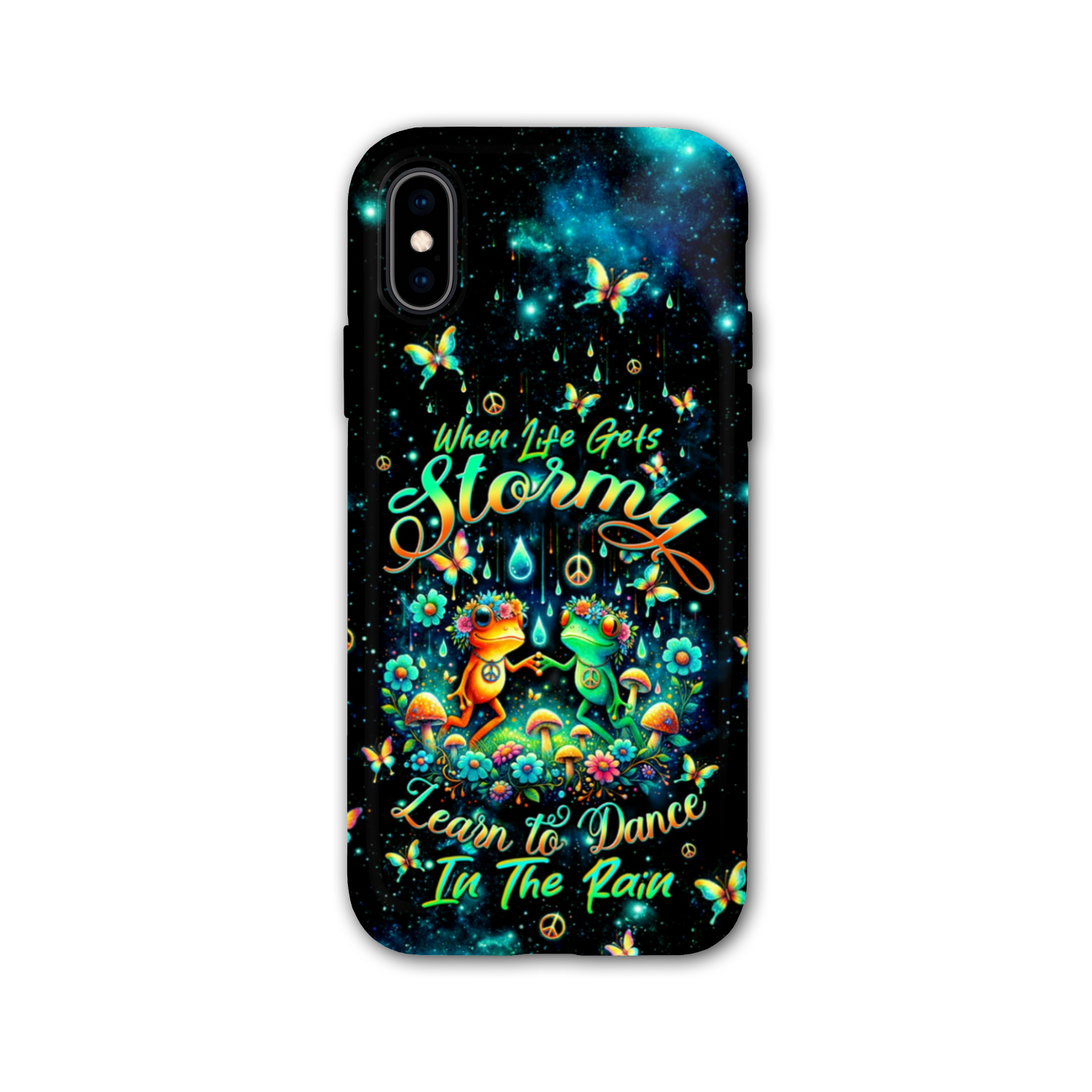 DANCE IN THE RAIN FROG PHONE CASE - TLTW2803243