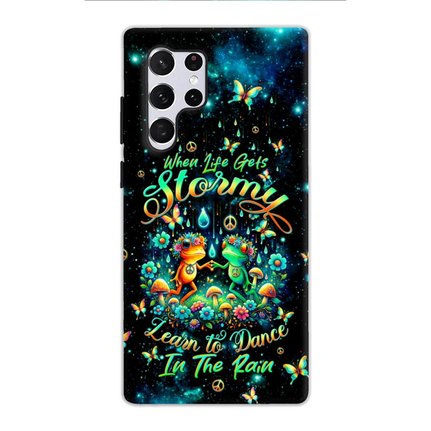 DANCE IN THE RAIN FROG PHONE CASE - TLTW2803243