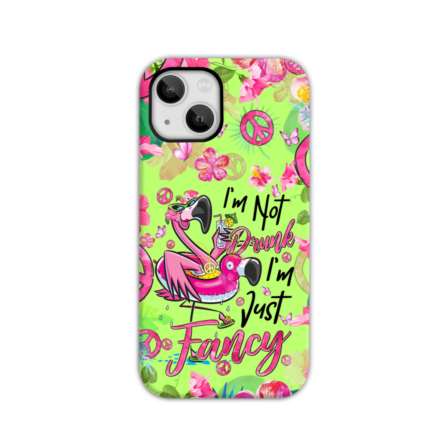 I'M JUST FANCY FLAMINGO PHONE CASE - TYQY2105242