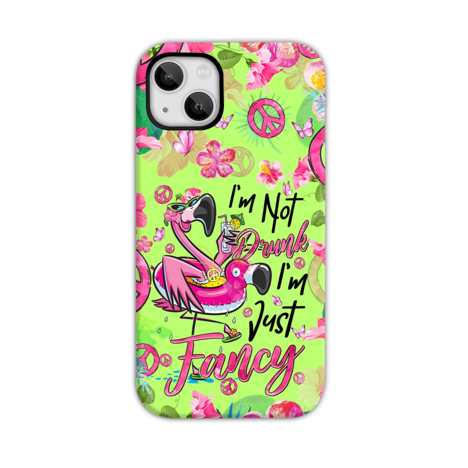 I'M JUST FANCY FLAMINGO PHONE CASE - TYQY2105242