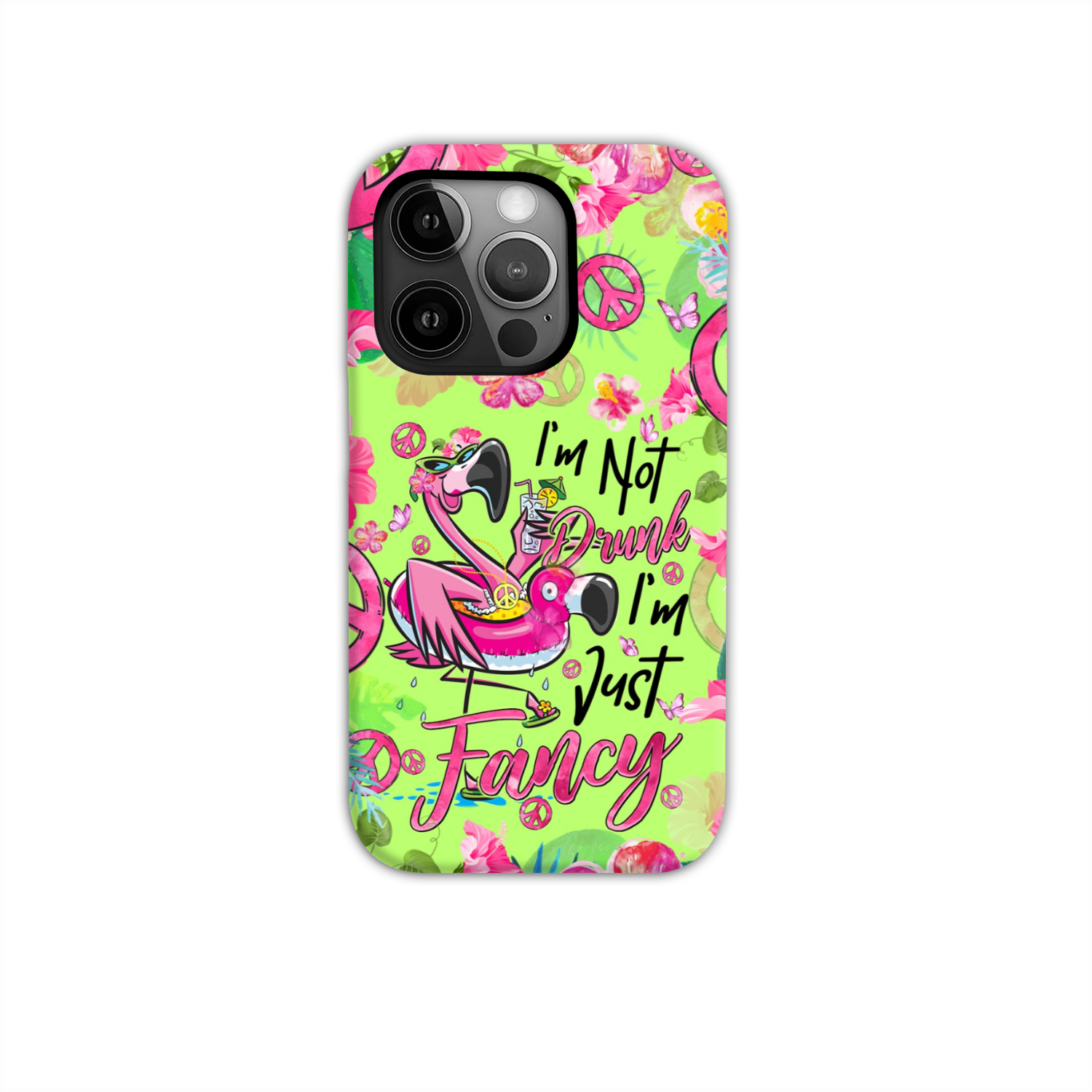 I'M JUST FANCY FLAMINGO PHONE CASE - TYQY2105242