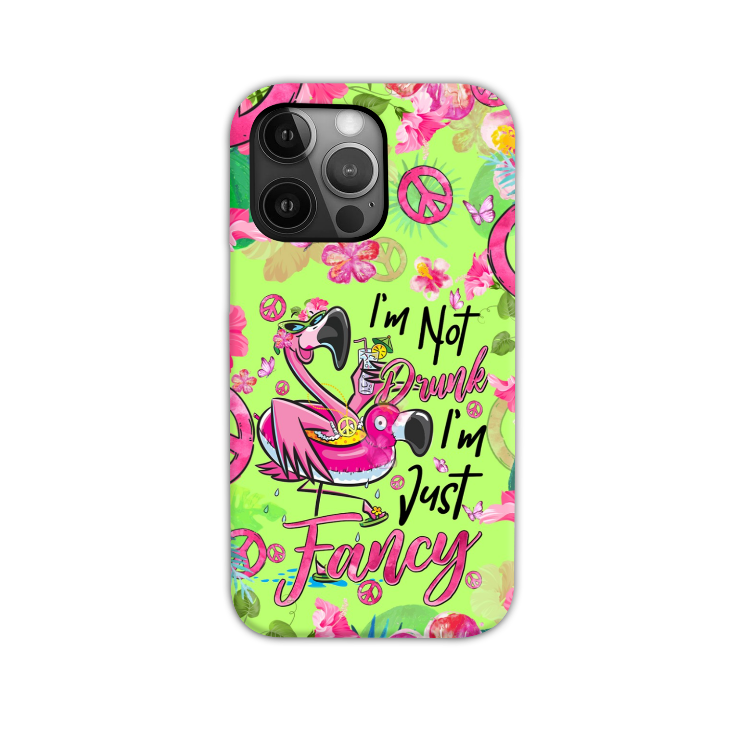 I'M JUST FANCY FLAMINGO PHONE CASE - TYQY2105242