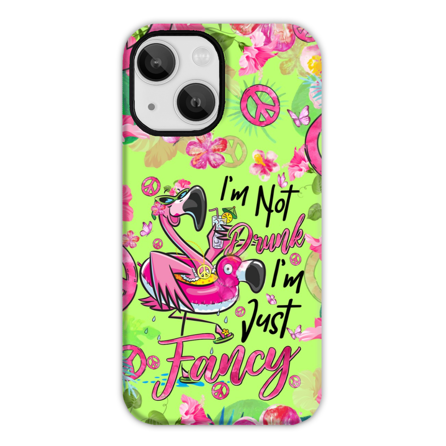 I'M JUST FANCY FLAMINGO PHONE CASE - TYQY2105242