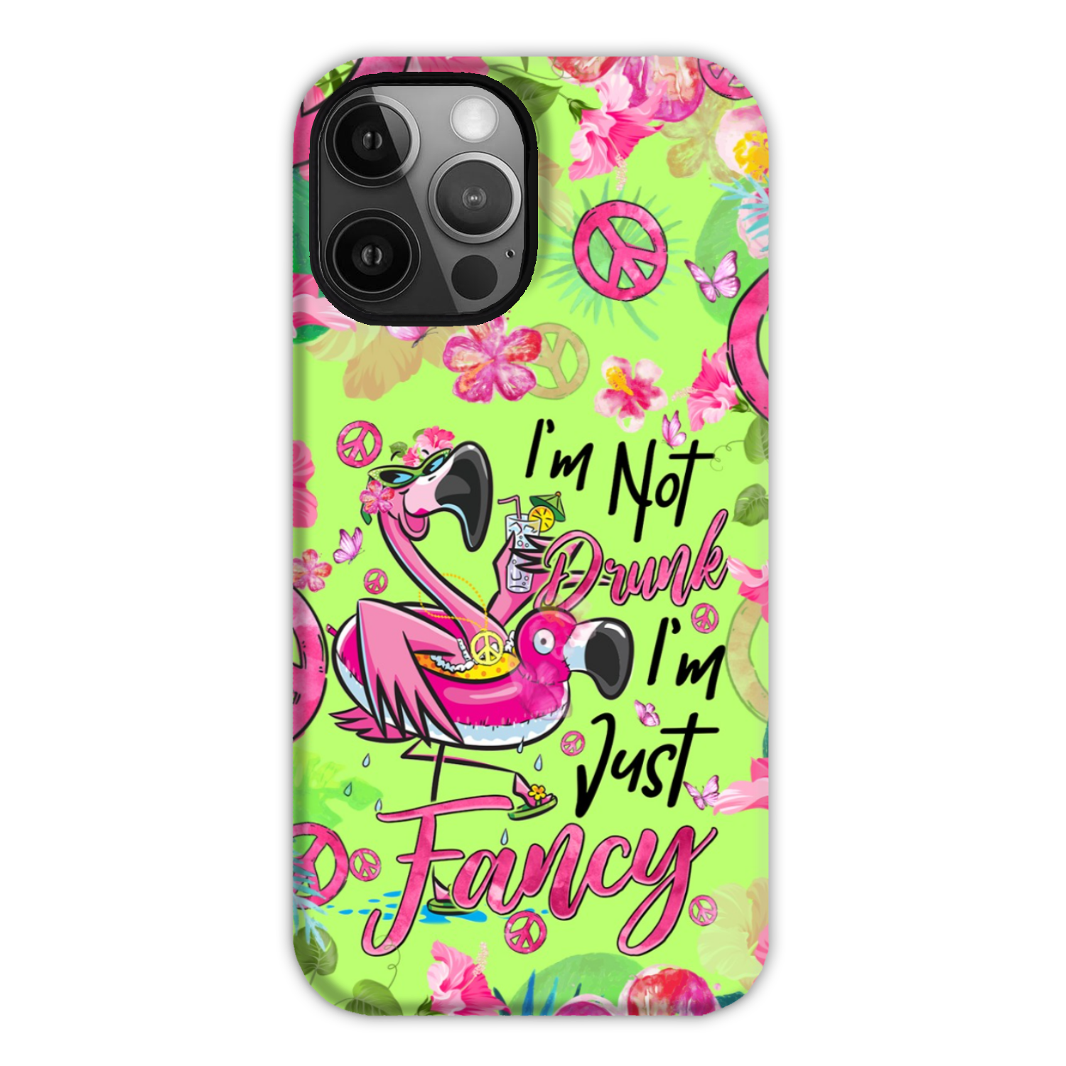 I'M JUST FANCY FLAMINGO PHONE CASE - TYQY2105242