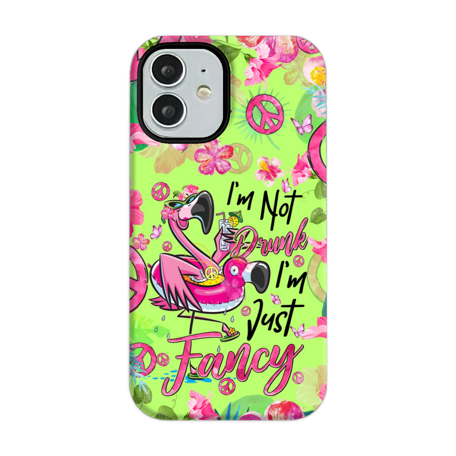 I'M JUST FANCY FLAMINGO PHONE CASE - TYQY2105242