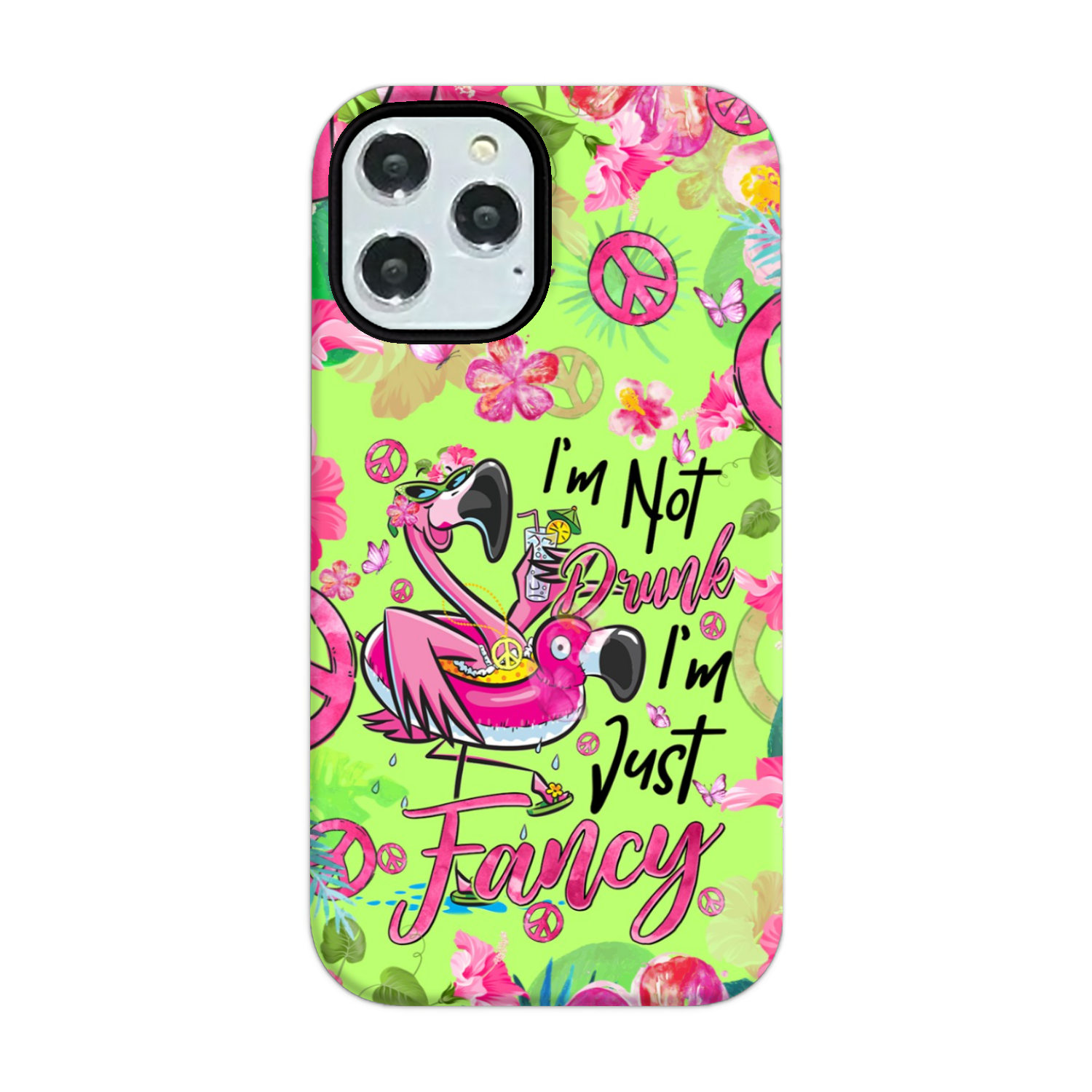 I'M JUST FANCY FLAMINGO PHONE CASE - TYQY2105242