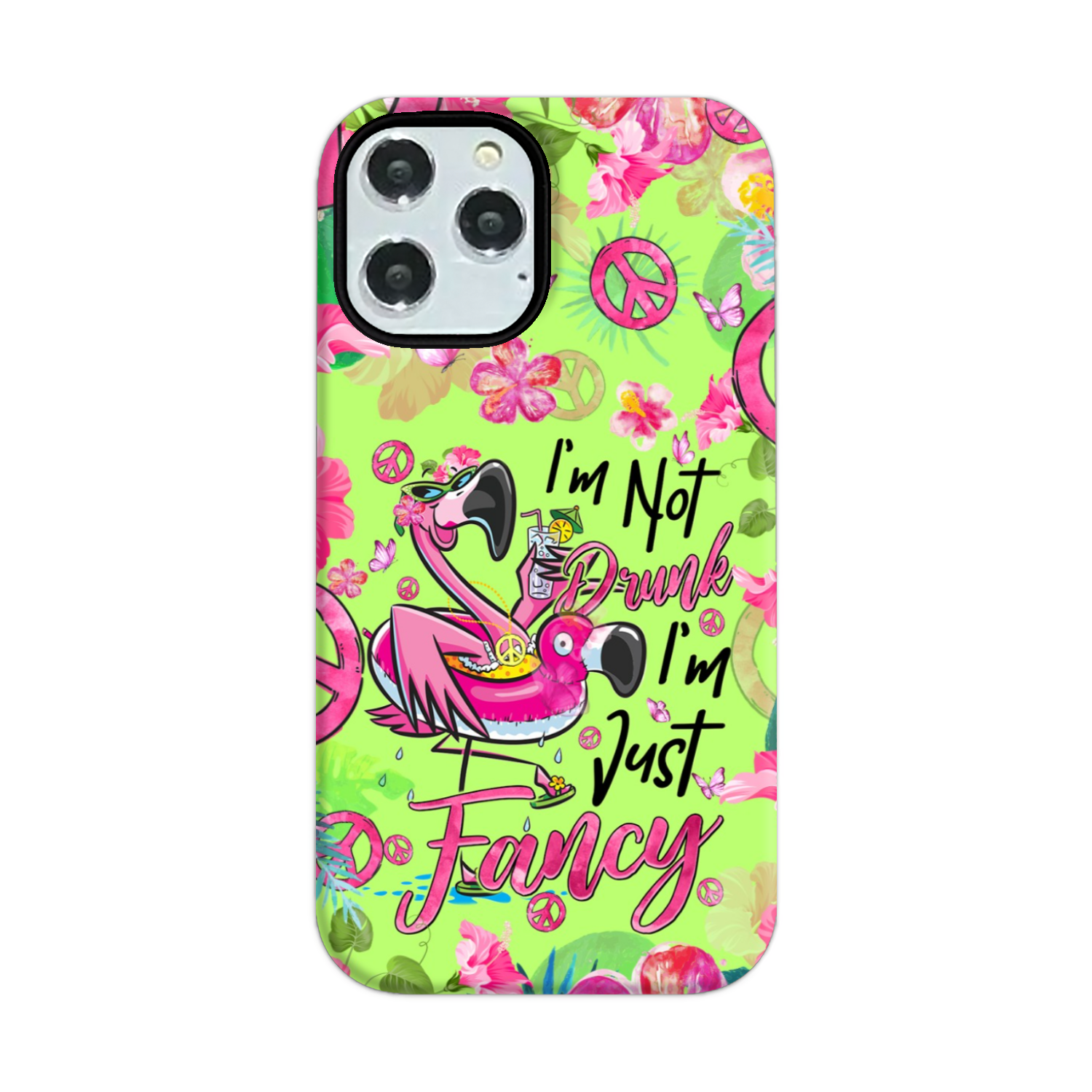 I'M JUST FANCY FLAMINGO PHONE CASE - TYQY2105242