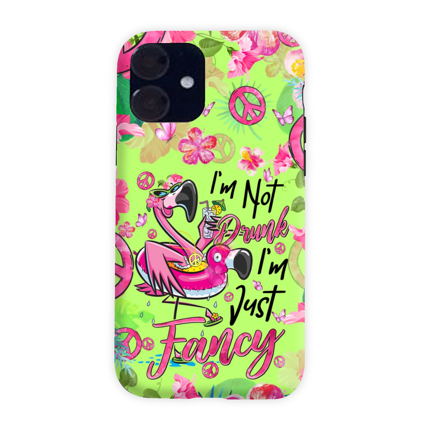 I'M JUST FANCY FLAMINGO PHONE CASE - TYQY2105242