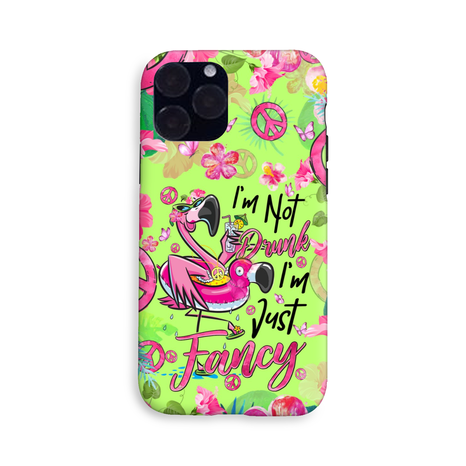 I'M JUST FANCY FLAMINGO PHONE CASE - TYQY2105242