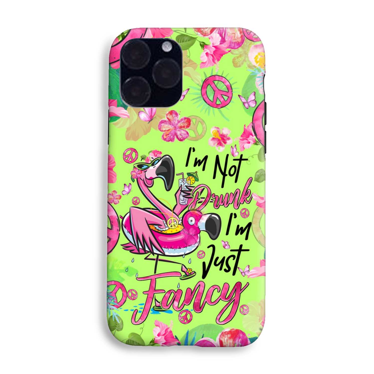 I'M JUST FANCY FLAMINGO PHONE CASE - TYQY2105242