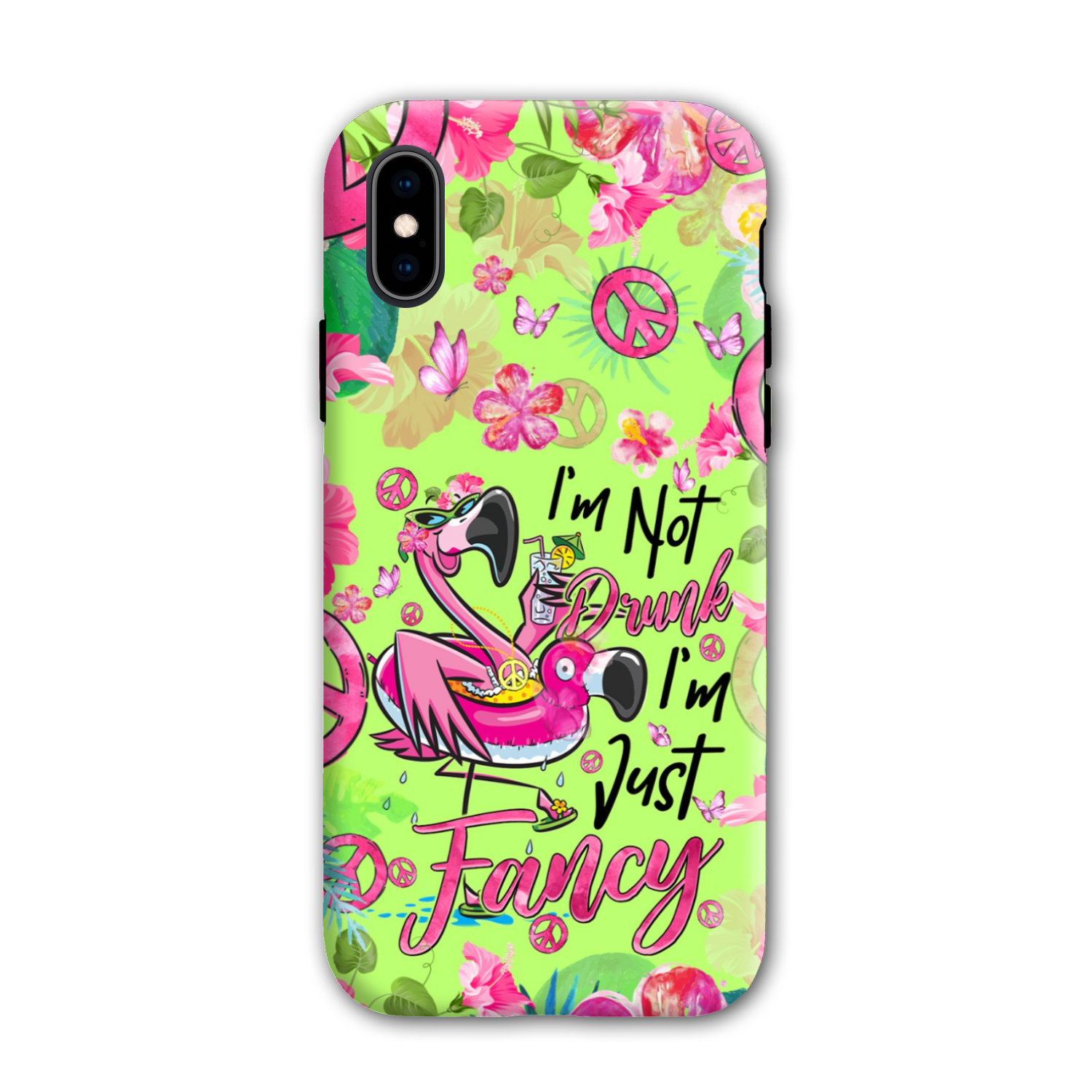 I'M JUST FANCY FLAMINGO PHONE CASE - TYQY2105242