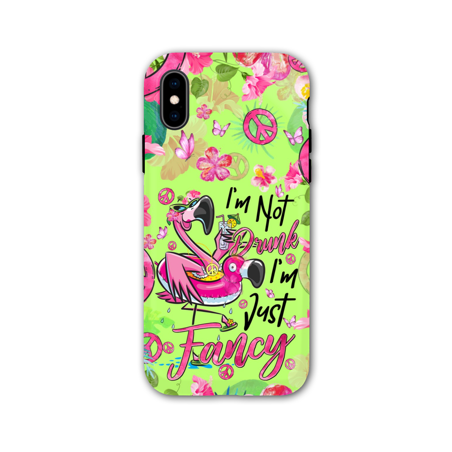 I'M JUST FANCY FLAMINGO PHONE CASE - TYQY2105242