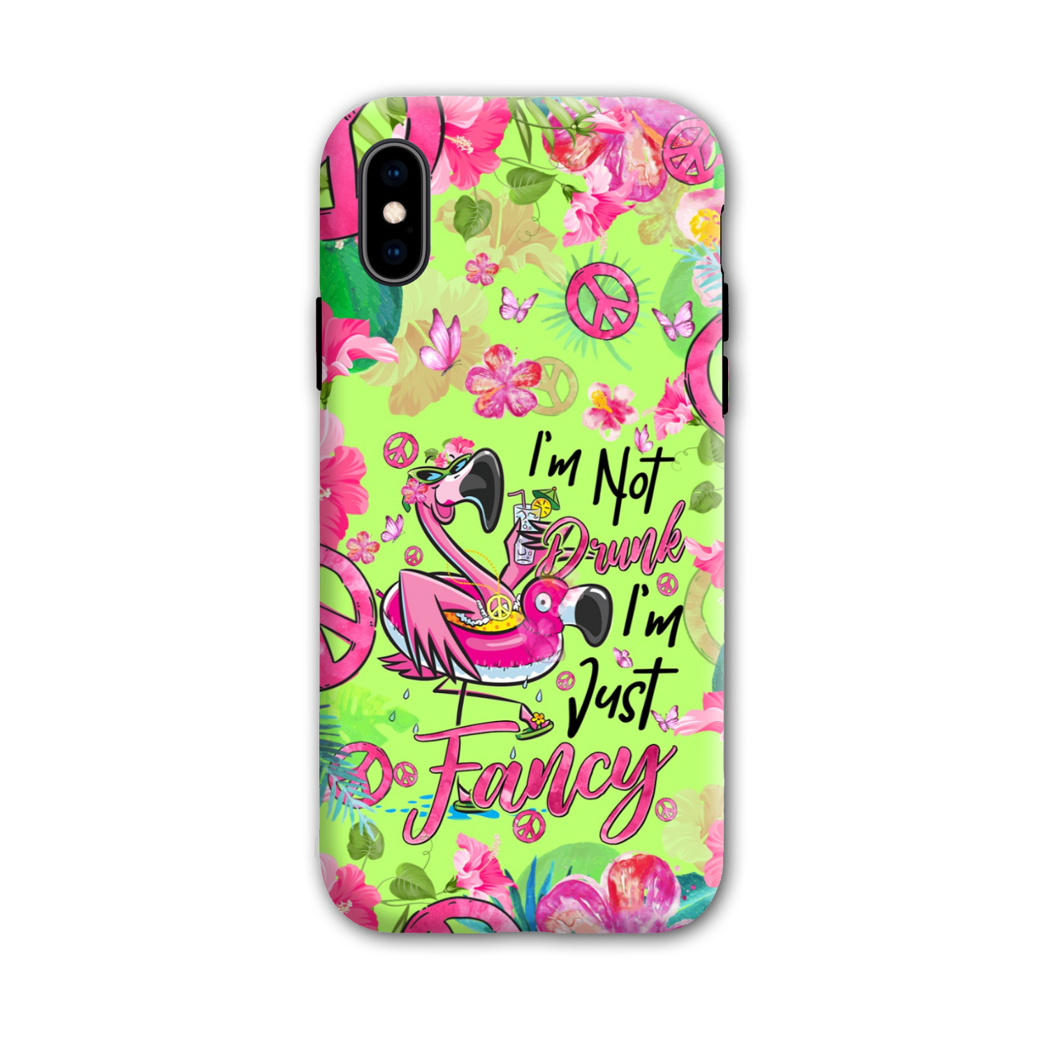 I'M JUST FANCY FLAMINGO PHONE CASE - TYQY2105242