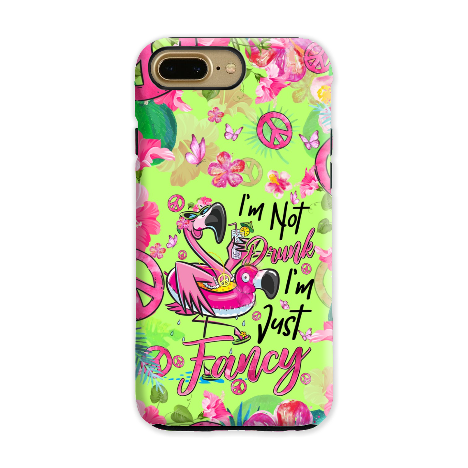 I'M JUST FANCY FLAMINGO PHONE CASE - TYQY2105242