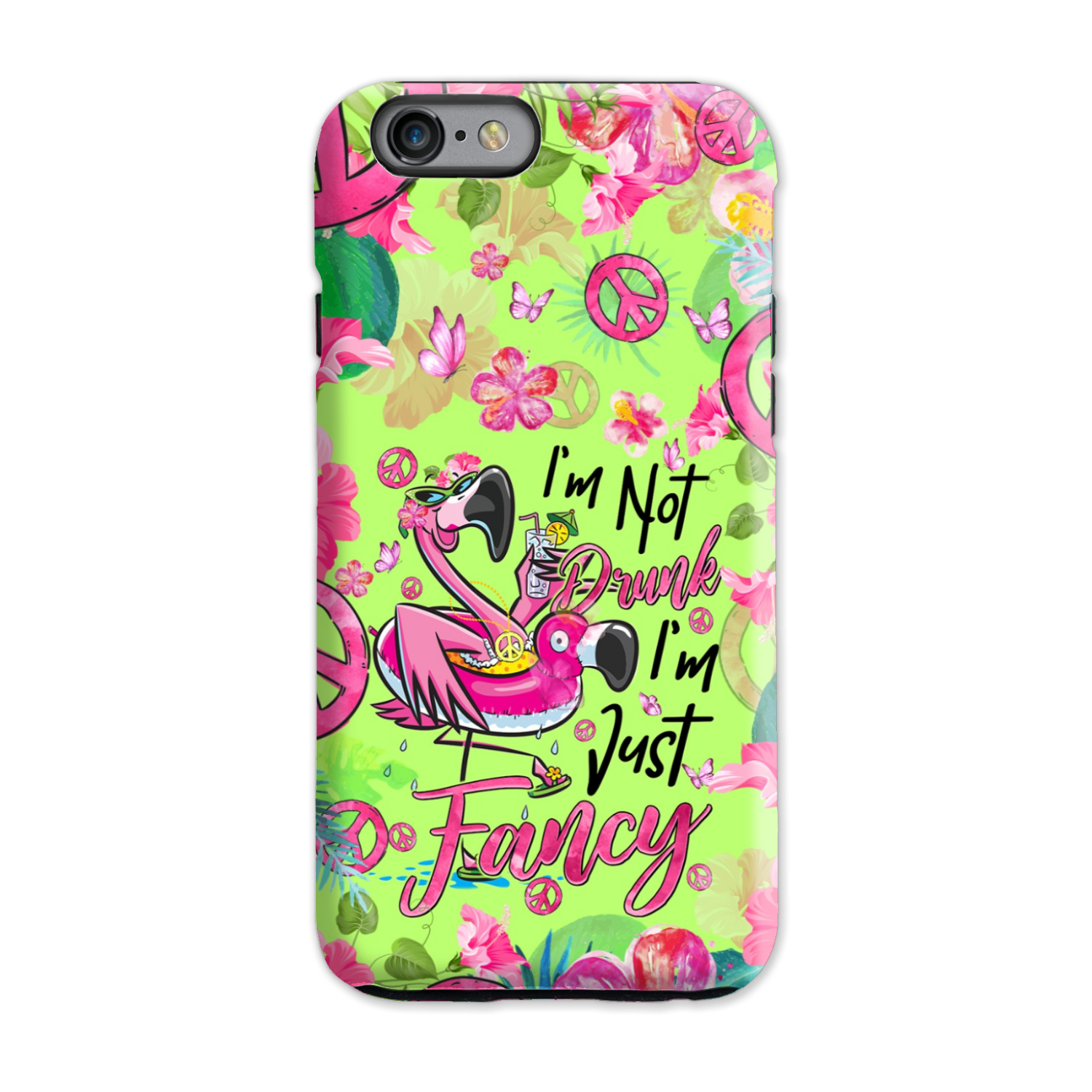 I'M JUST FANCY FLAMINGO PHONE CASE - TYQY2105242