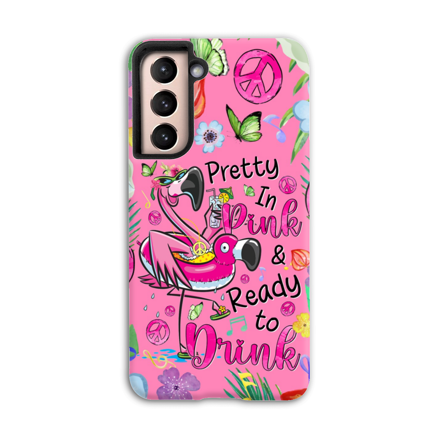 PRETTY IN PINK FLAMINGO PHONE CASE - TYQY1706243