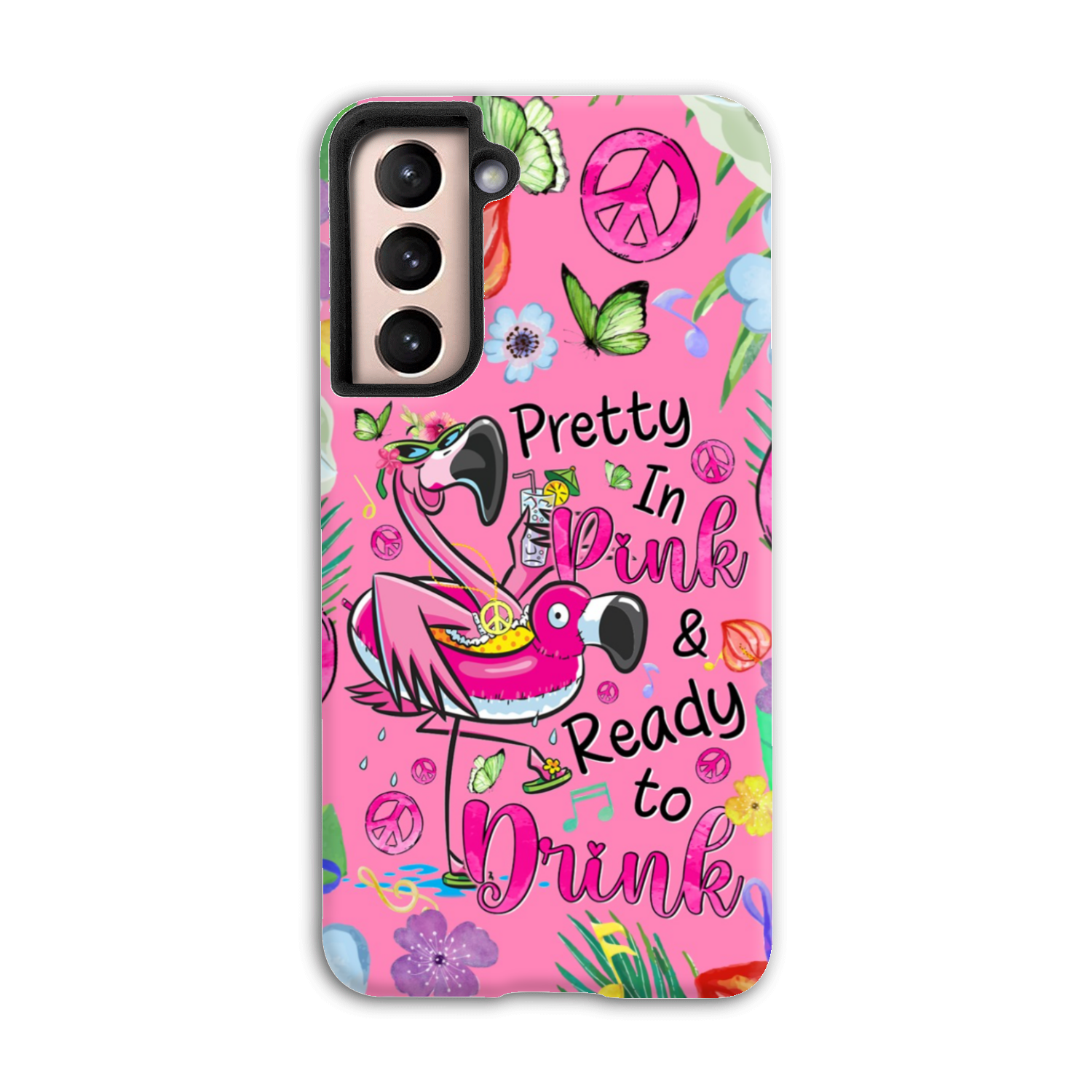 PRETTY IN PINK FLAMINGO PHONE CASE - TYQY1706243