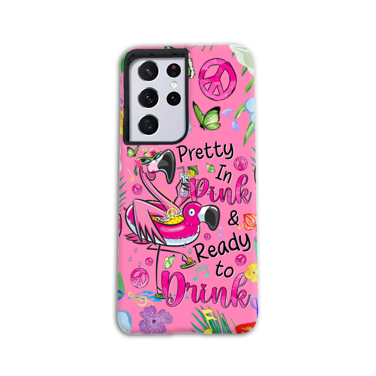 PRETTY IN PINK FLAMINGO PHONE CASE - TYQY1706243