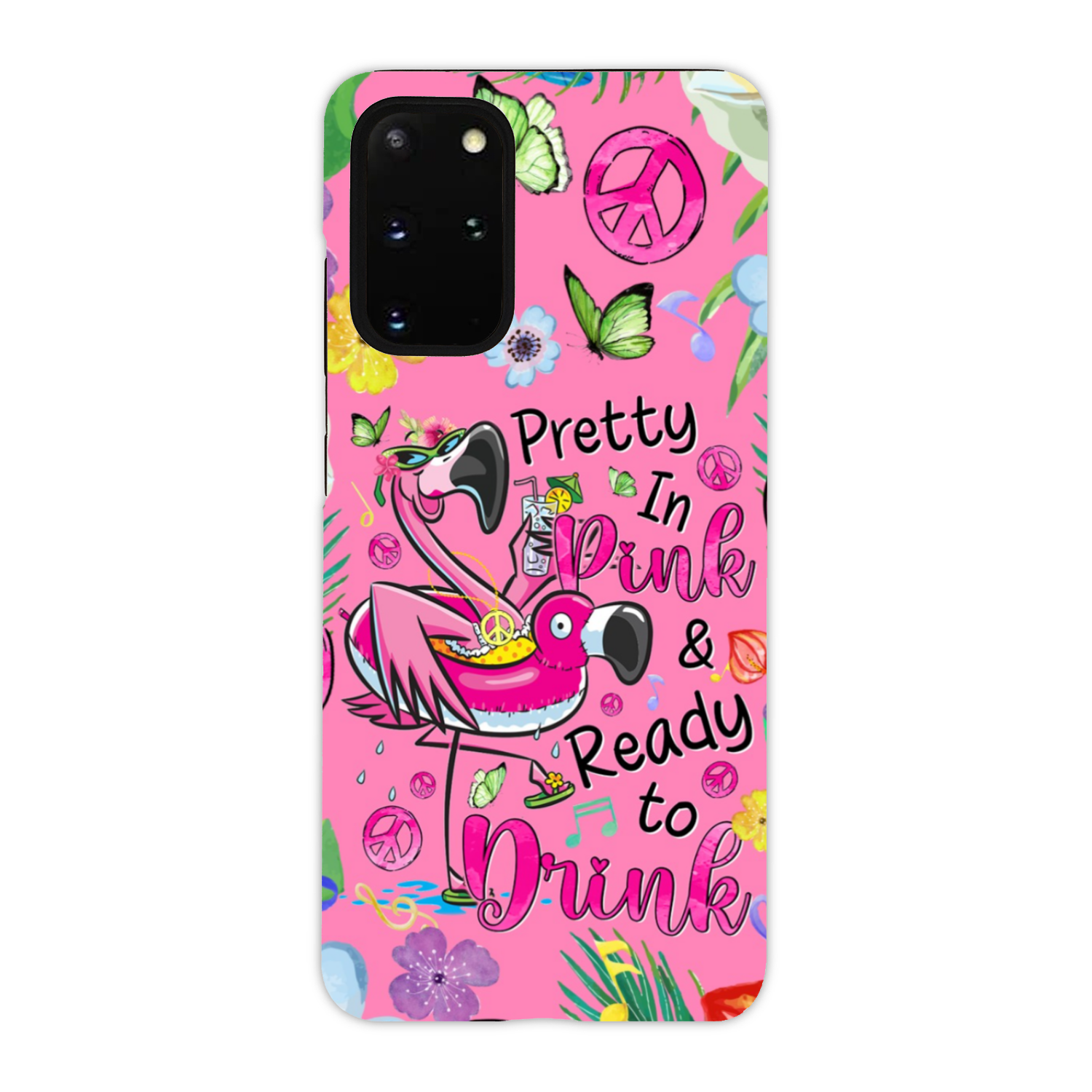 PRETTY IN PINK FLAMINGO PHONE CASE - TYQY1706243