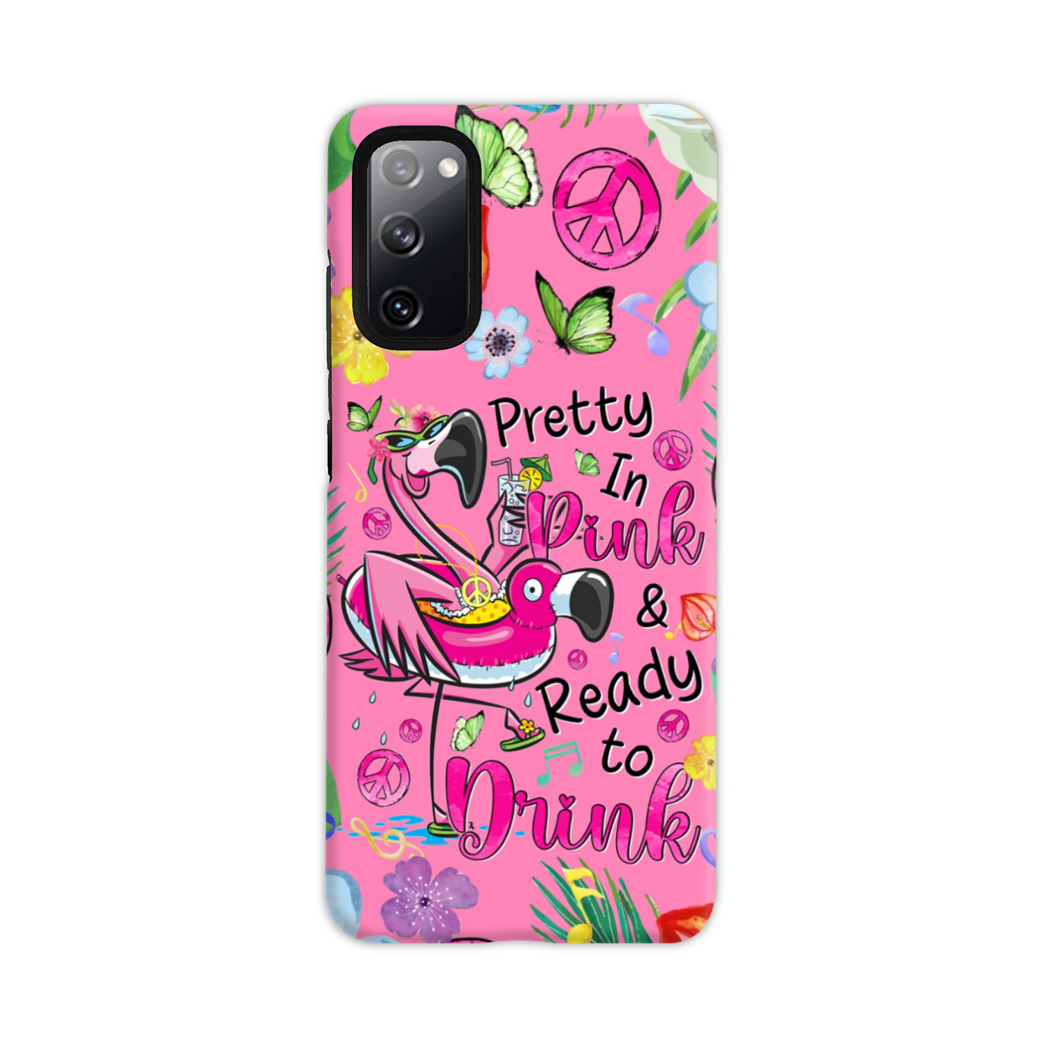 PRETTY IN PINK FLAMINGO PHONE CASE - TYQY1706243