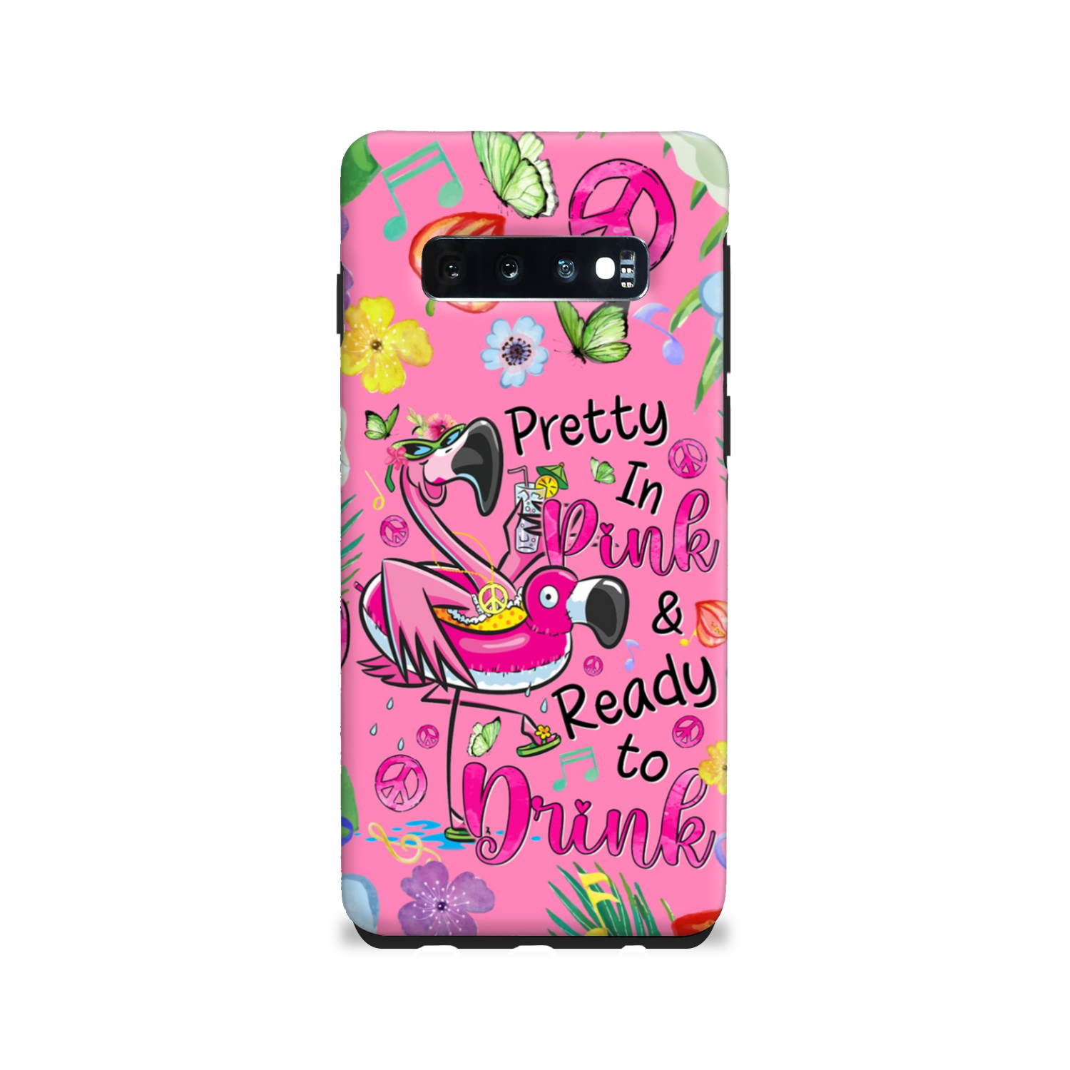 PRETTY IN PINK FLAMINGO PHONE CASE - TYQY1706243