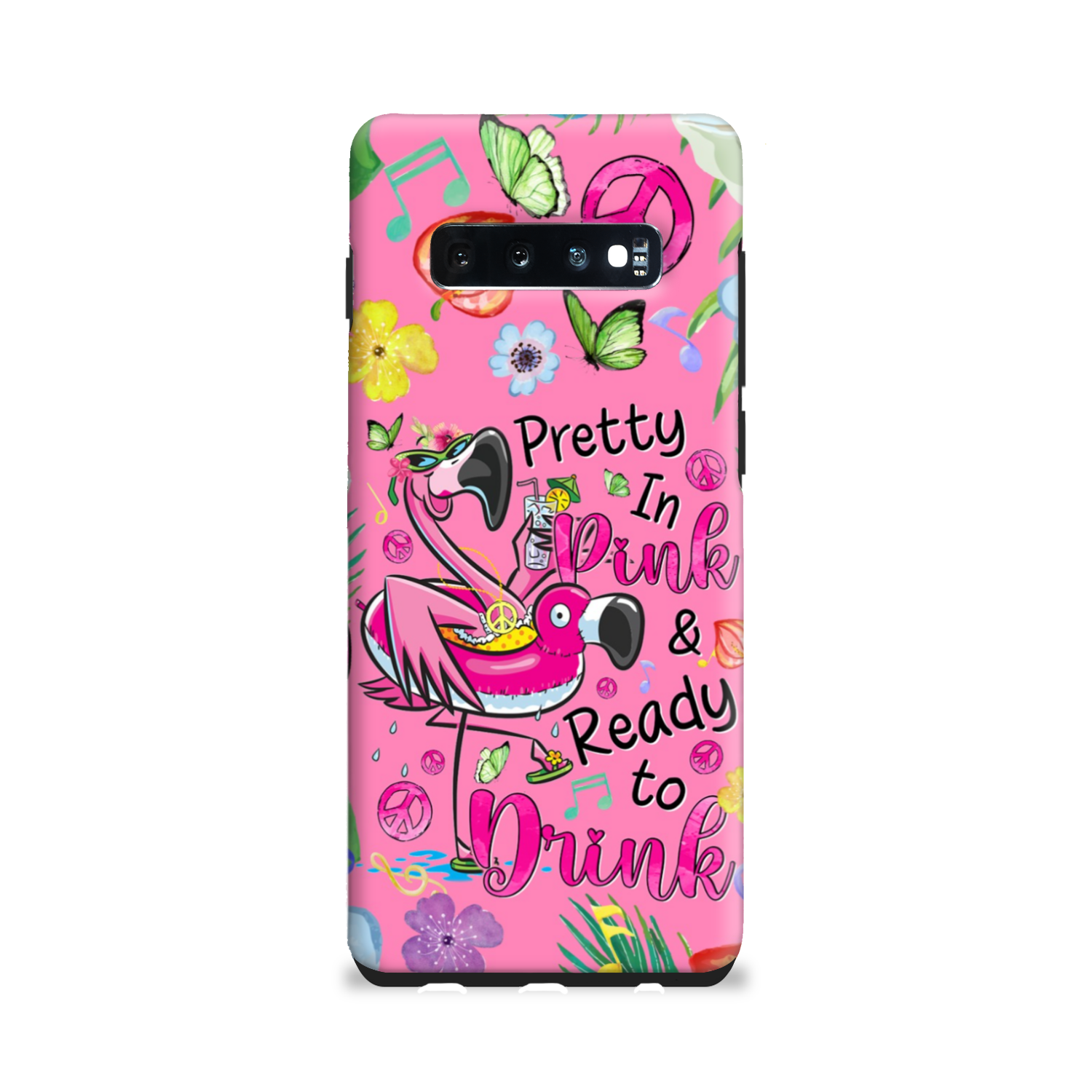 PRETTY IN PINK FLAMINGO PHONE CASE - TYQY1706243