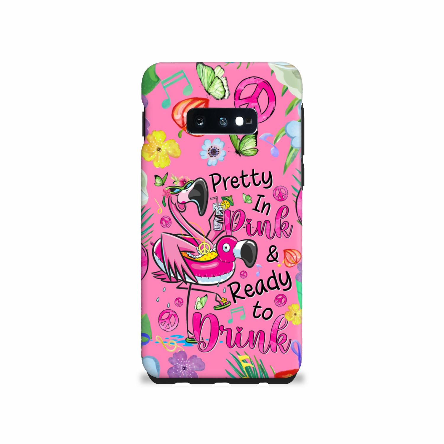 PRETTY IN PINK FLAMINGO PHONE CASE - TYQY1706243