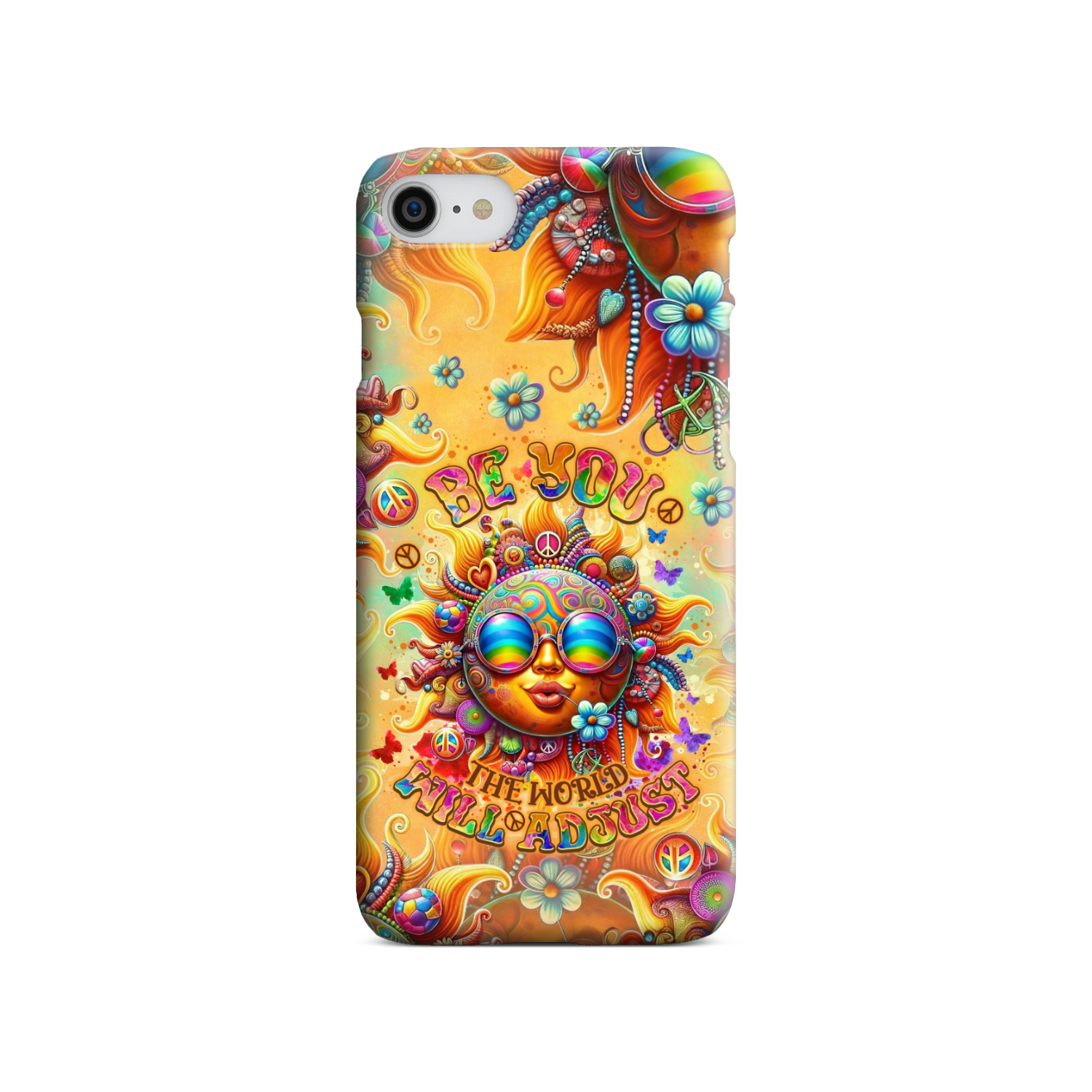 BE YOU THE WORLD WILL ADJUST SUN PHONE CASE - TLNO2106243