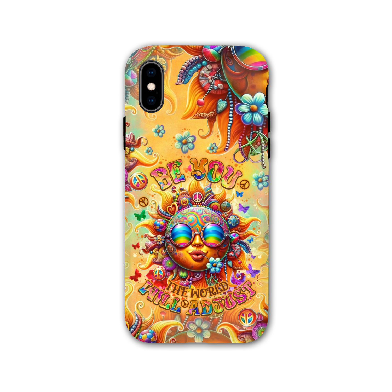 BE YOU THE WORLD WILL ADJUST SUN PHONE CASE - TLNO2106243