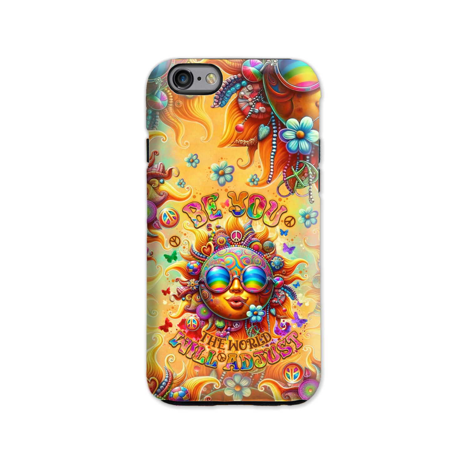 BE YOU THE WORLD WILL ADJUST SUN PHONE CASE - TLNO2106243