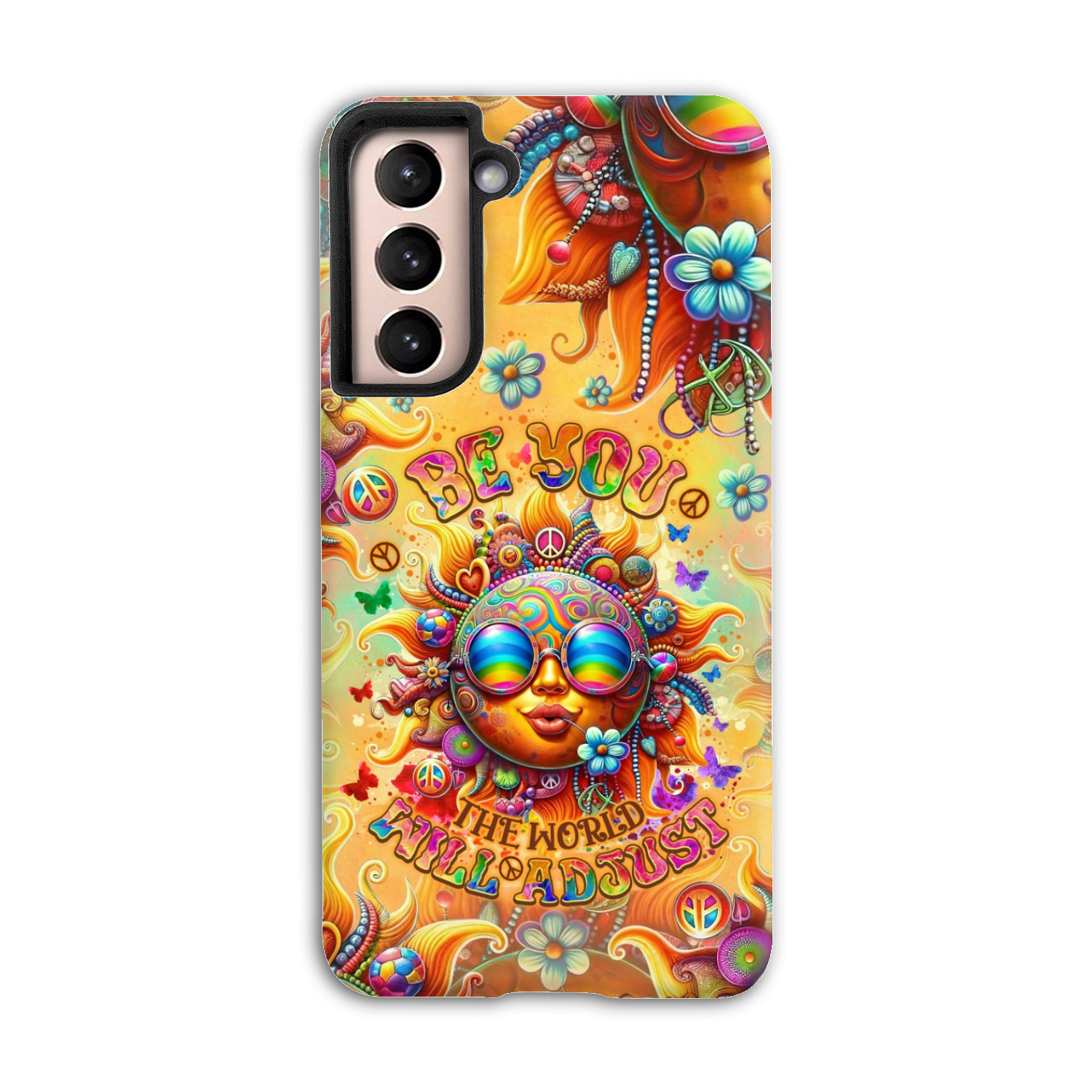 BE YOU THE WORLD WILL ADJUST SUN PHONE CASE - TLNO2106243