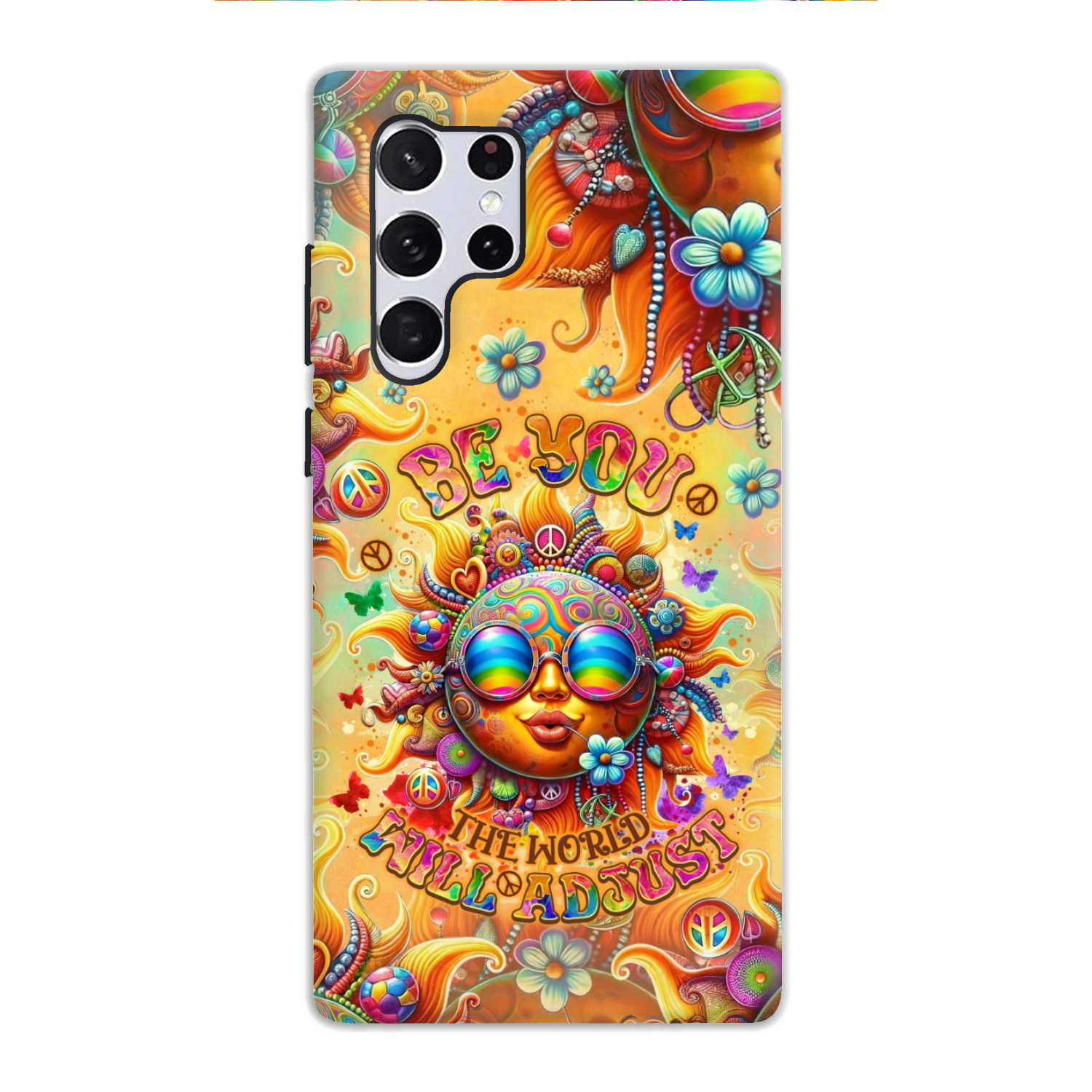 BE YOU THE WORLD WILL ADJUST SUN PHONE CASE - TLNO2106243