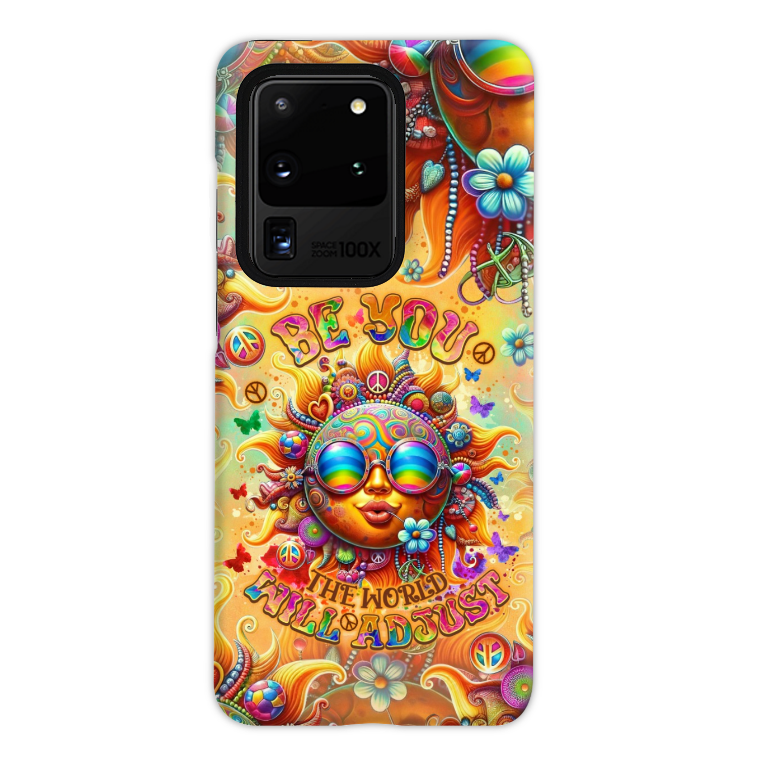 BE YOU THE WORLD WILL ADJUST SUN PHONE CASE - TLNO2106243