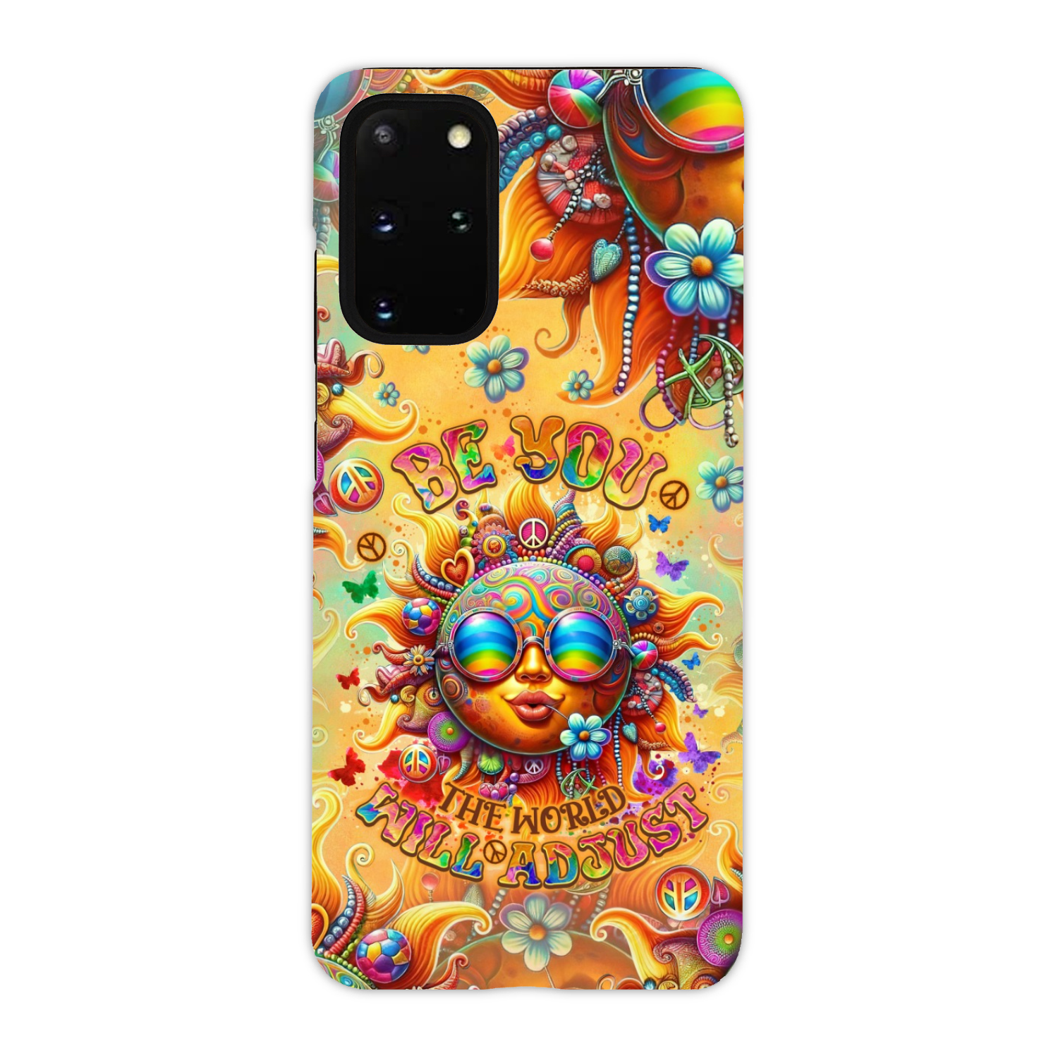 BE YOU THE WORLD WILL ADJUST SUN PHONE CASE - TLNO2106243