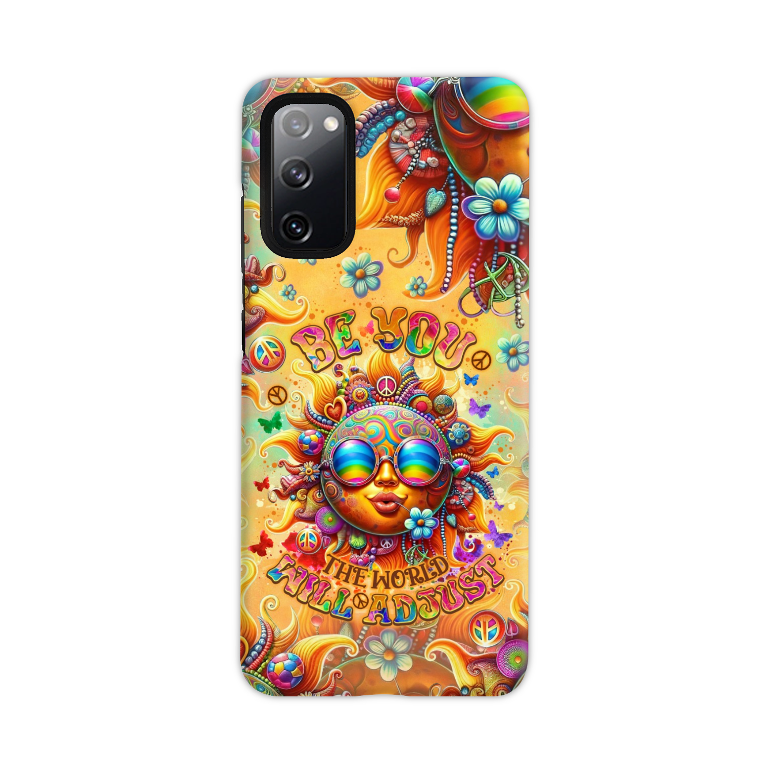 BE YOU THE WORLD WILL ADJUST SUN PHONE CASE - TLNO2106243