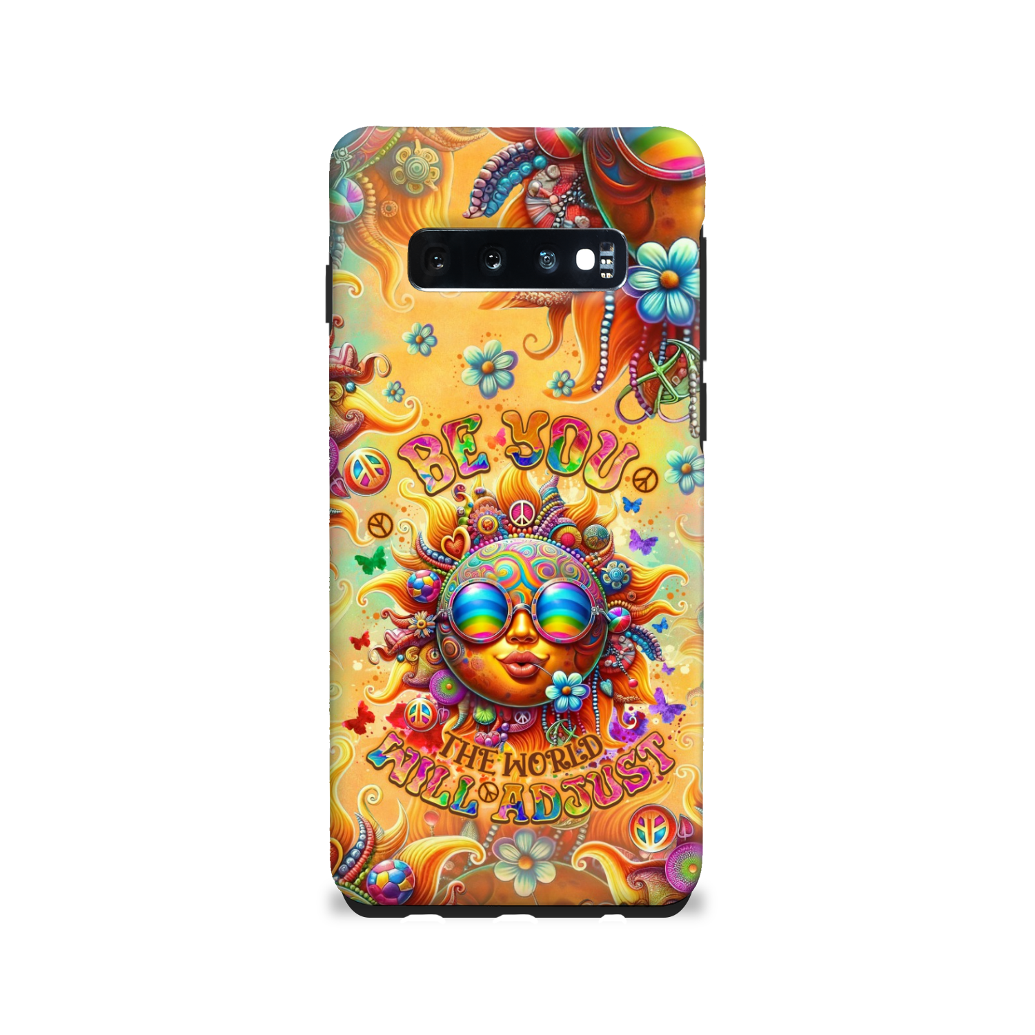 BE YOU THE WORLD WILL ADJUST SUN PHONE CASE - TLNO2106243