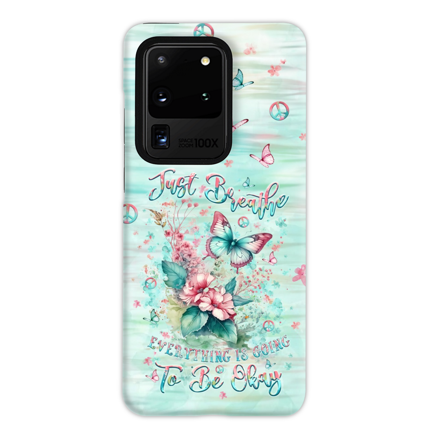 JUST BREATHE BUTTERFLY PHONE CASE - YHLT0907242