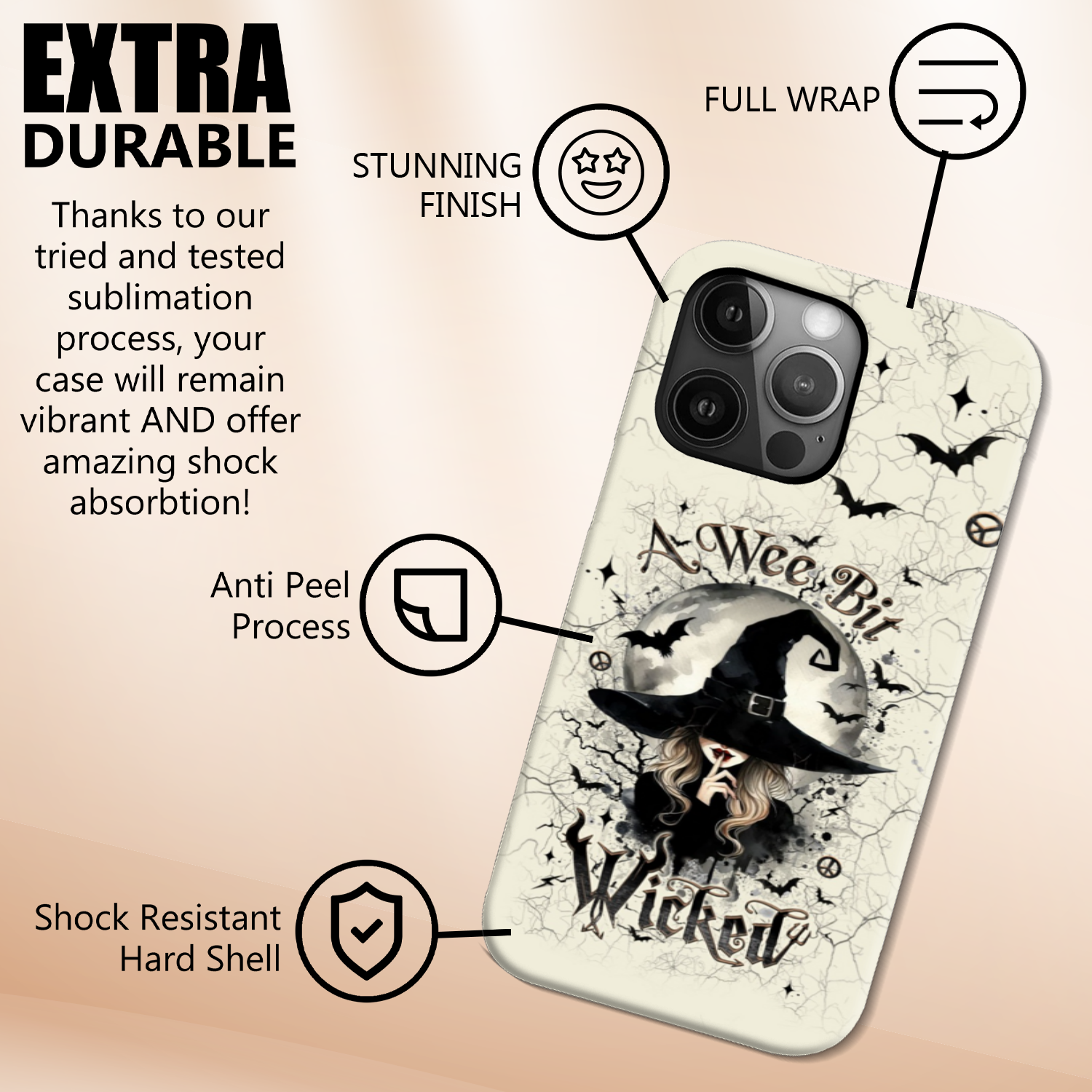 A WEE BIT WICKED HALLOWEEN PHONE CASE - YHLT2509244