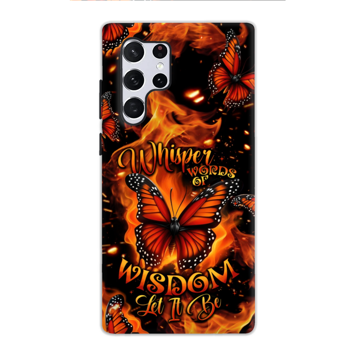 WHISPER WORDS OF WISDOM LET IT BE BUTTERFLY PHONE CASE - TYTD1510244