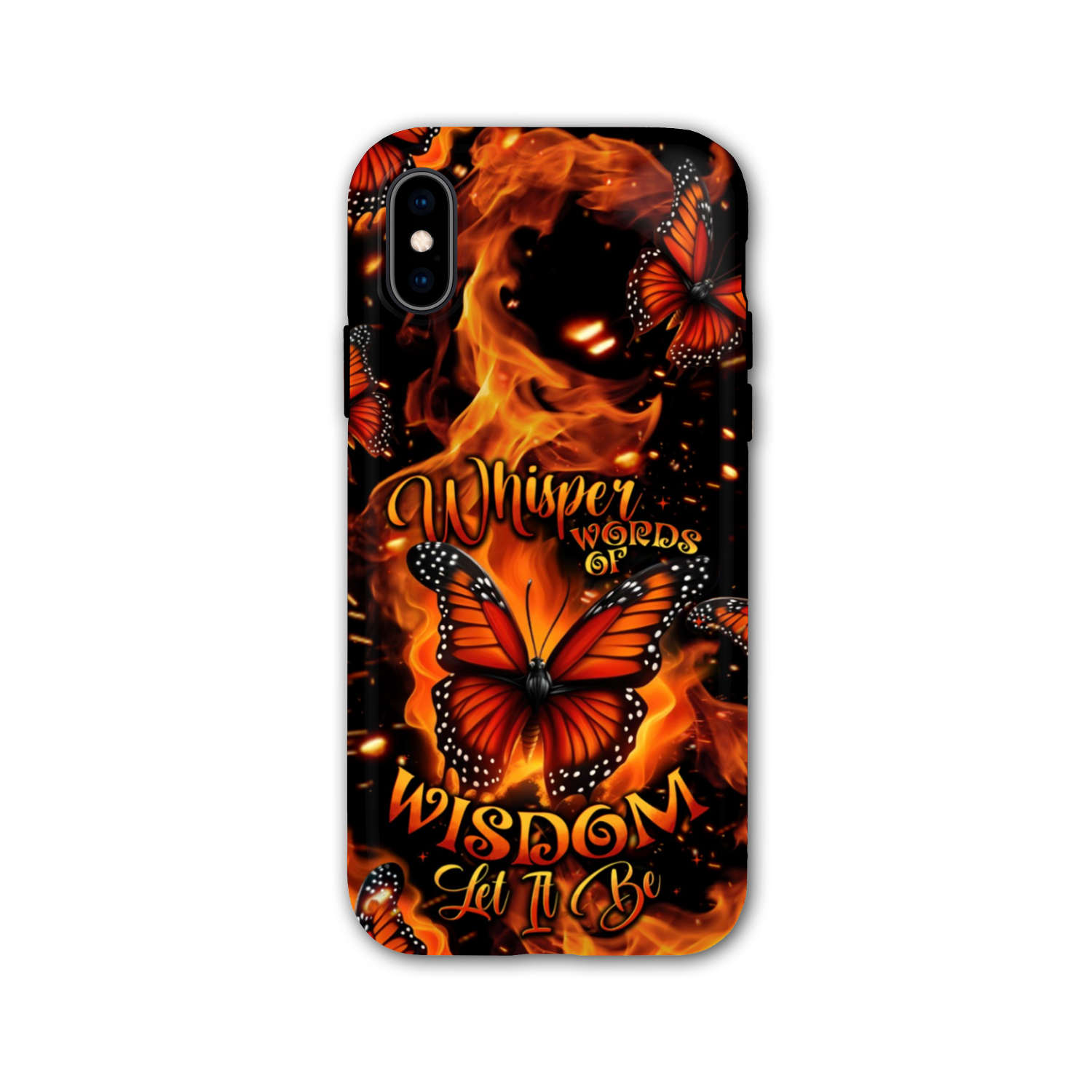 WHISPER WORDS OF WISDOM LET IT BE BUTTERFLY PHONE CASE - TYTD1510244