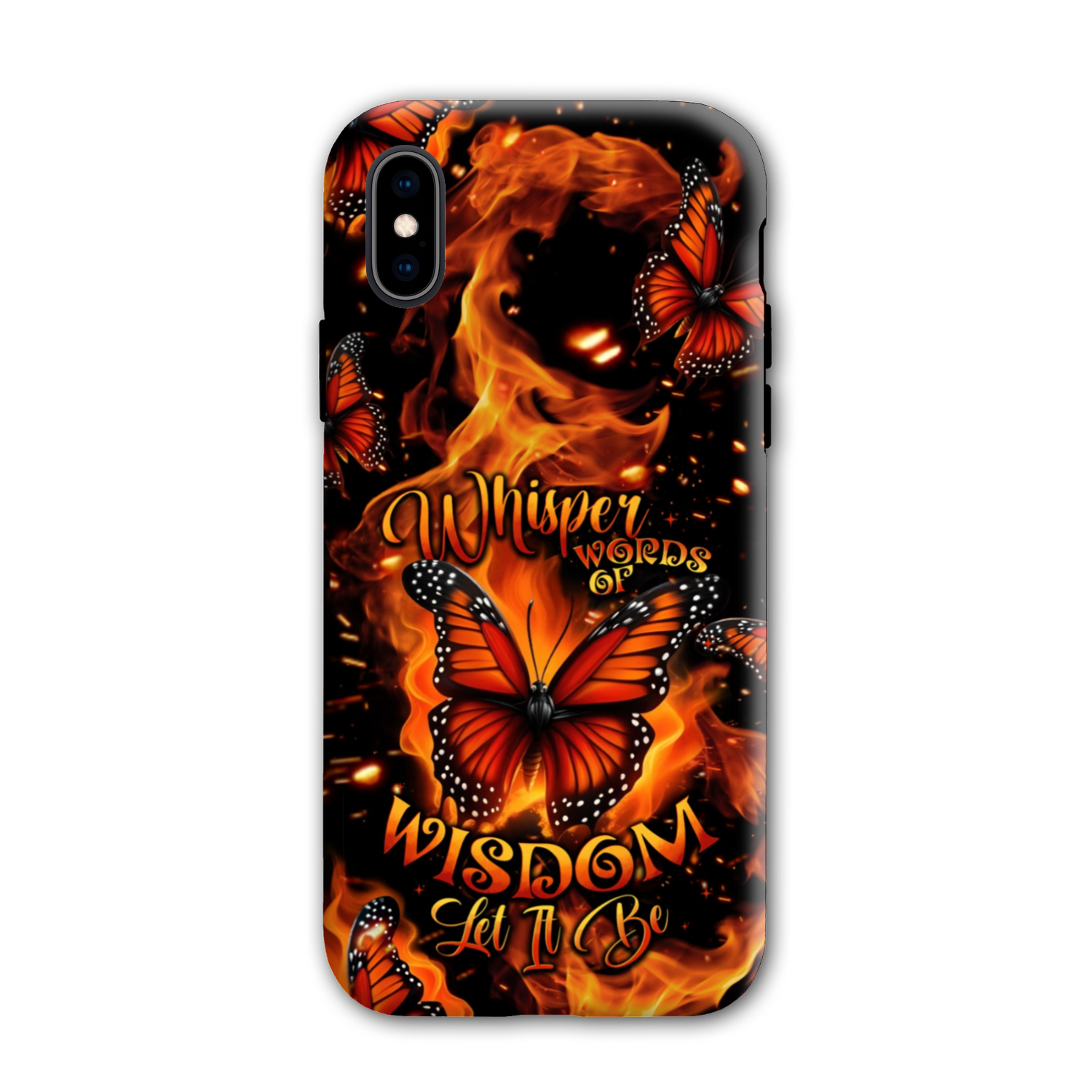 WHISPER WORDS OF WISDOM LET IT BE BUTTERFLY PHONE CASE - TYTD1510244