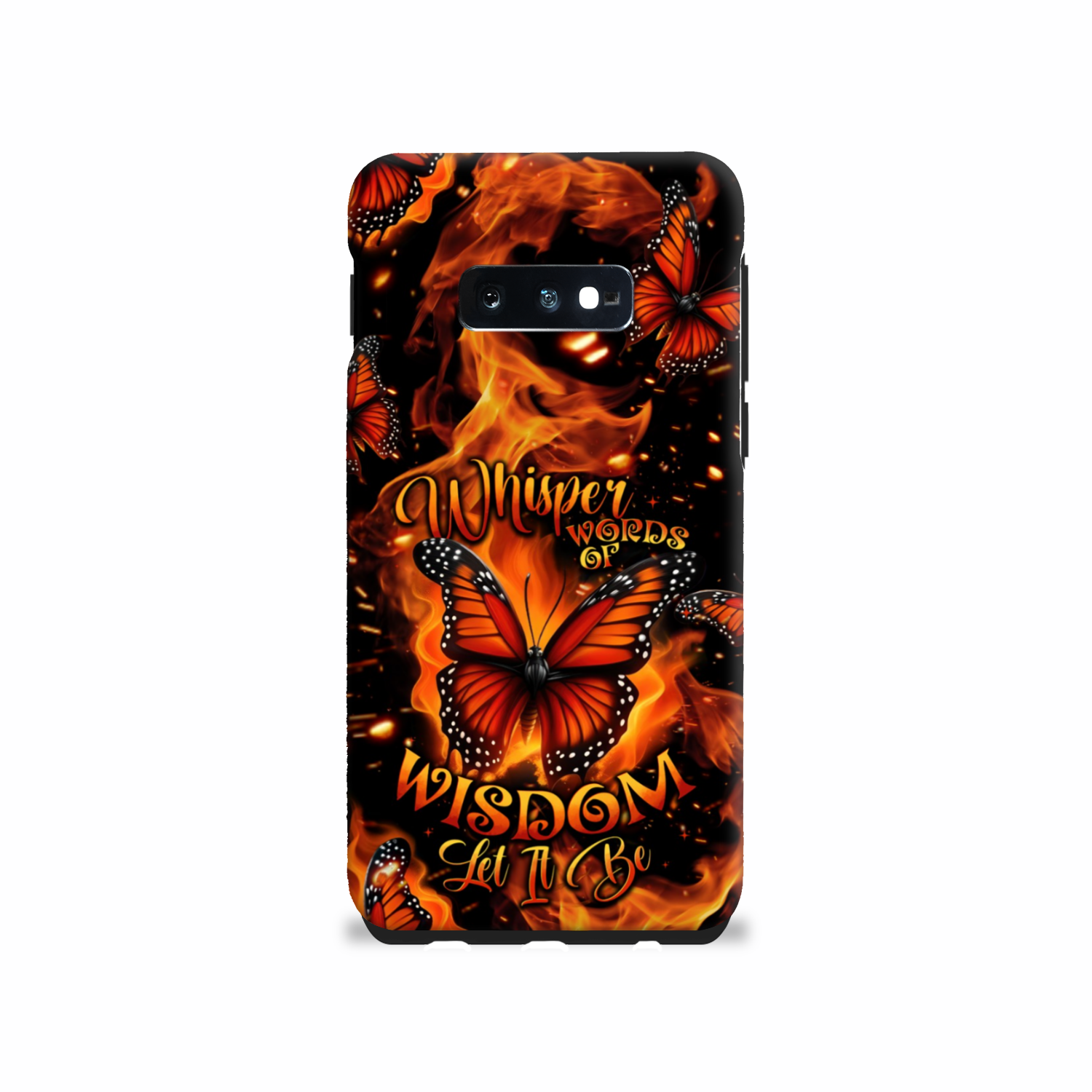 WHISPER WORDS OF WISDOM LET IT BE BUTTERFLY PHONE CASE - TYTD1510244