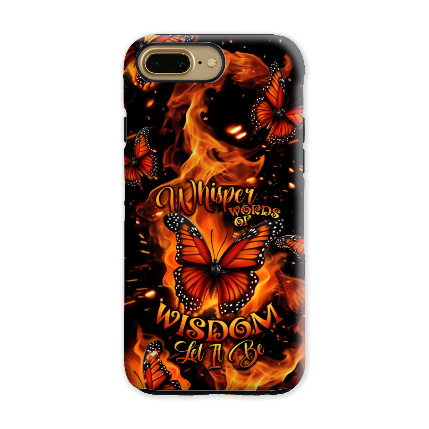 WHISPER WORDS OF WISDOM LET IT BE BUTTERFLY PHONE CASE - TYTD1510244