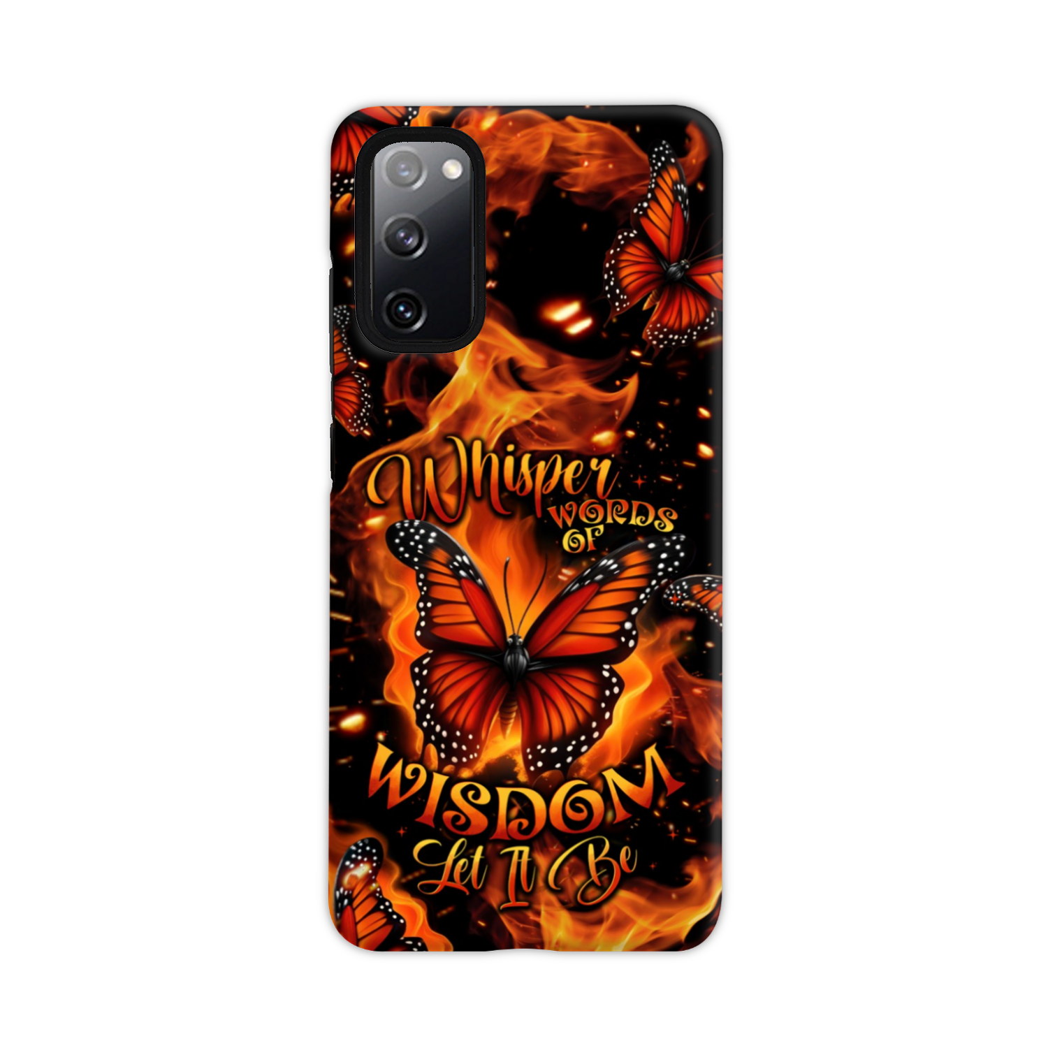 WHISPER WORDS OF WISDOM LET IT BE BUTTERFLY PHONE CASE - TYTD1510244