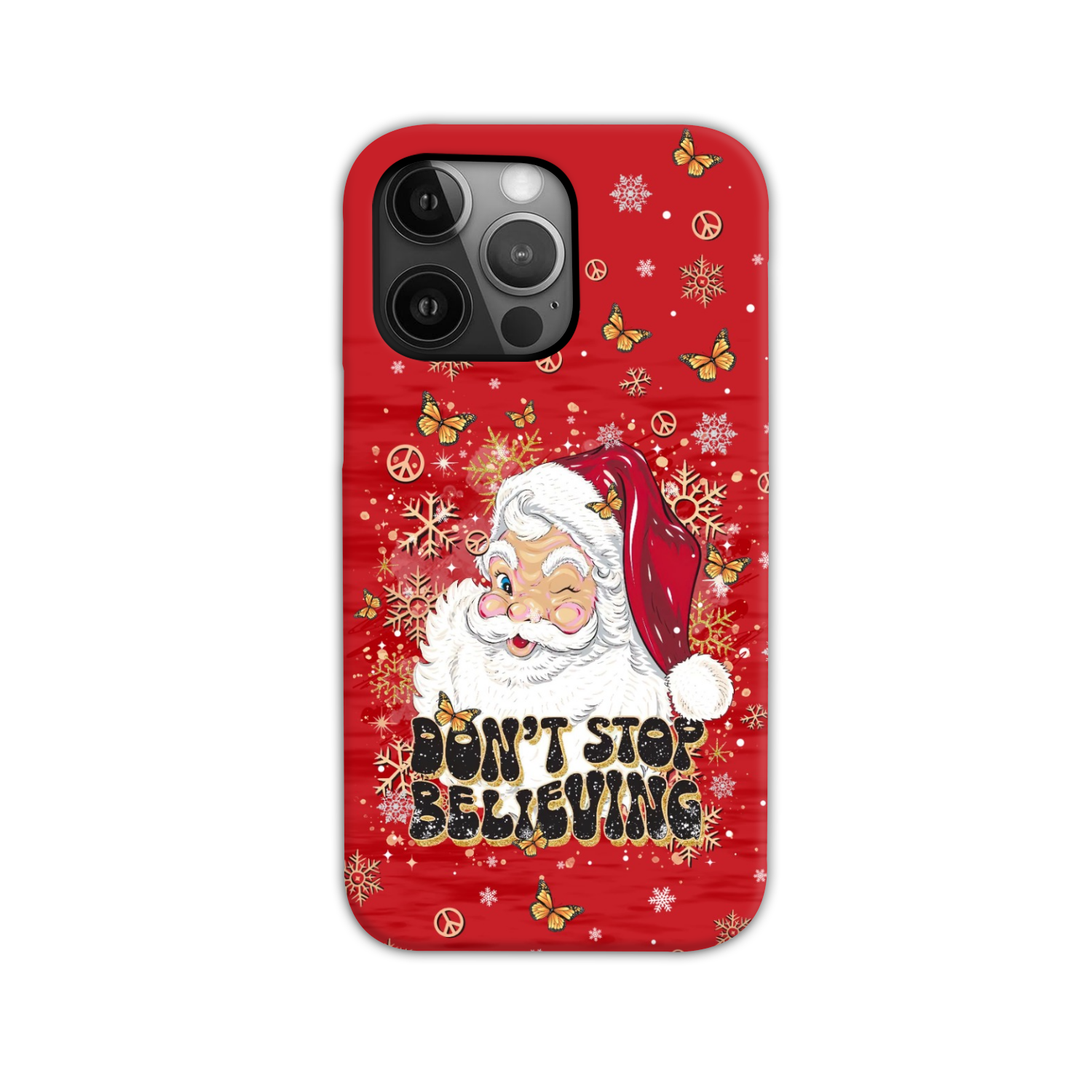 DON'T STOP BELIEVING CHRISTMAS PHONE CASE - TLTR0811248