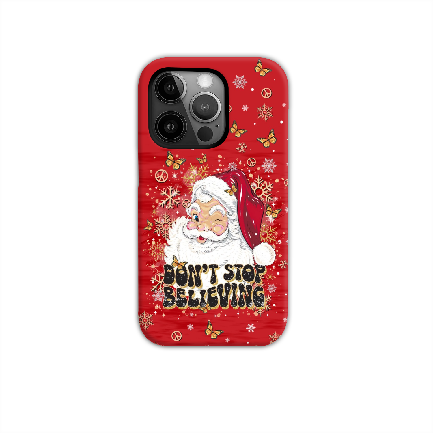 DON'T STOP BELIEVING CHRISTMAS PHONE CASE - TLTR0811248