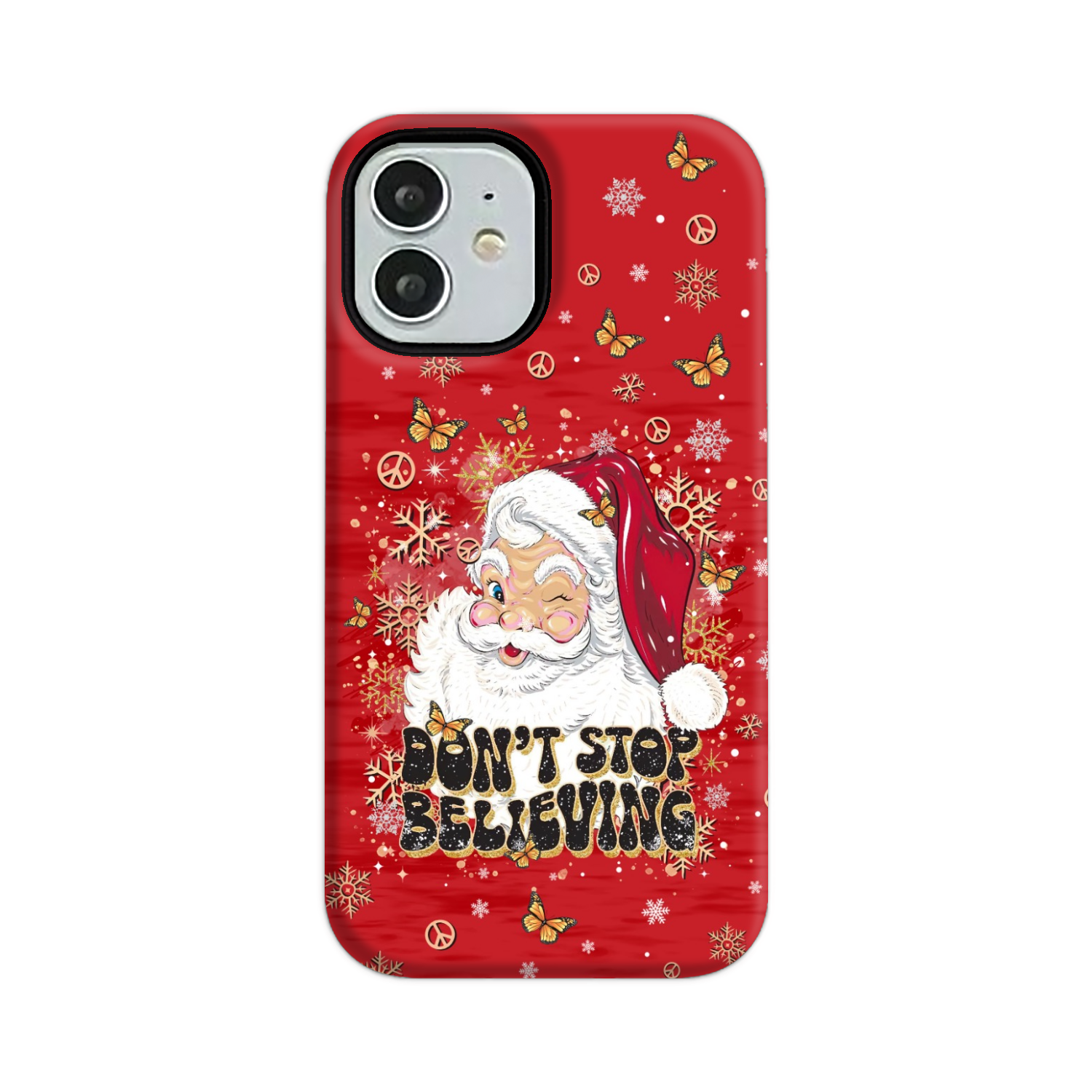 DON'T STOP BELIEVING CHRISTMAS PHONE CASE - TLTR0811248