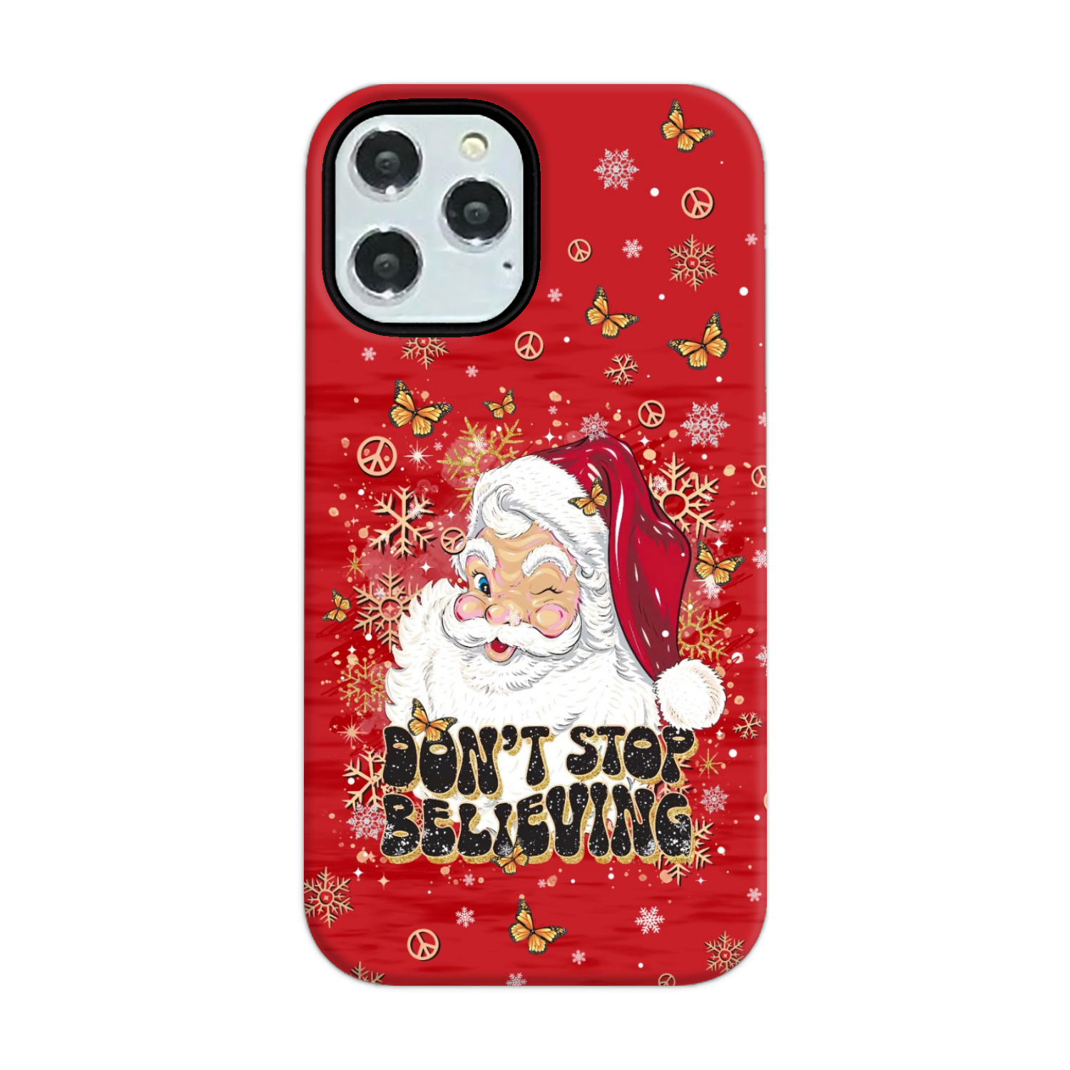 DON'T STOP BELIEVING CHRISTMAS PHONE CASE - TLTR0811248