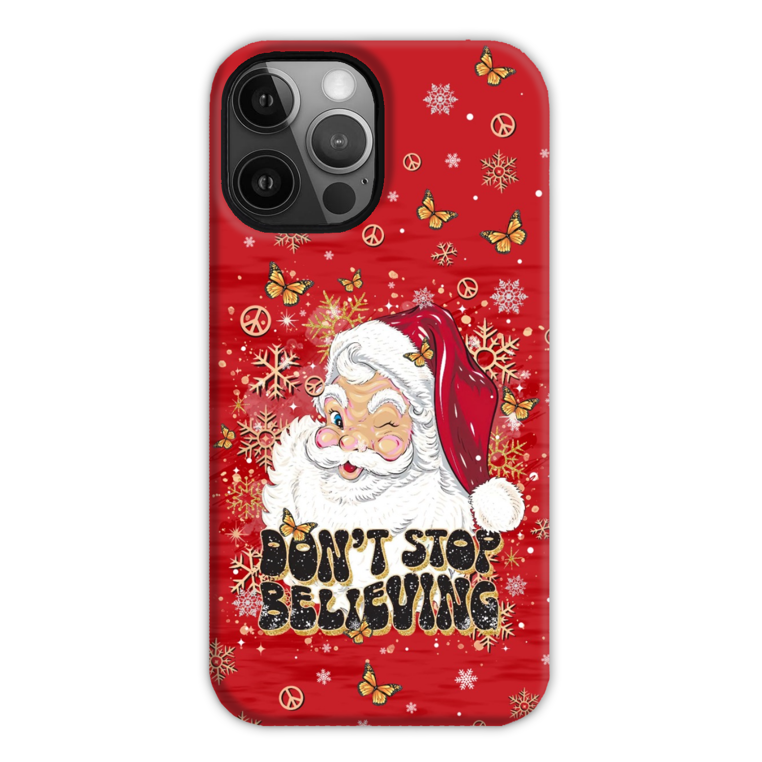 DON'T STOP BELIEVING CHRISTMAS PHONE CASE - TLTR0811248