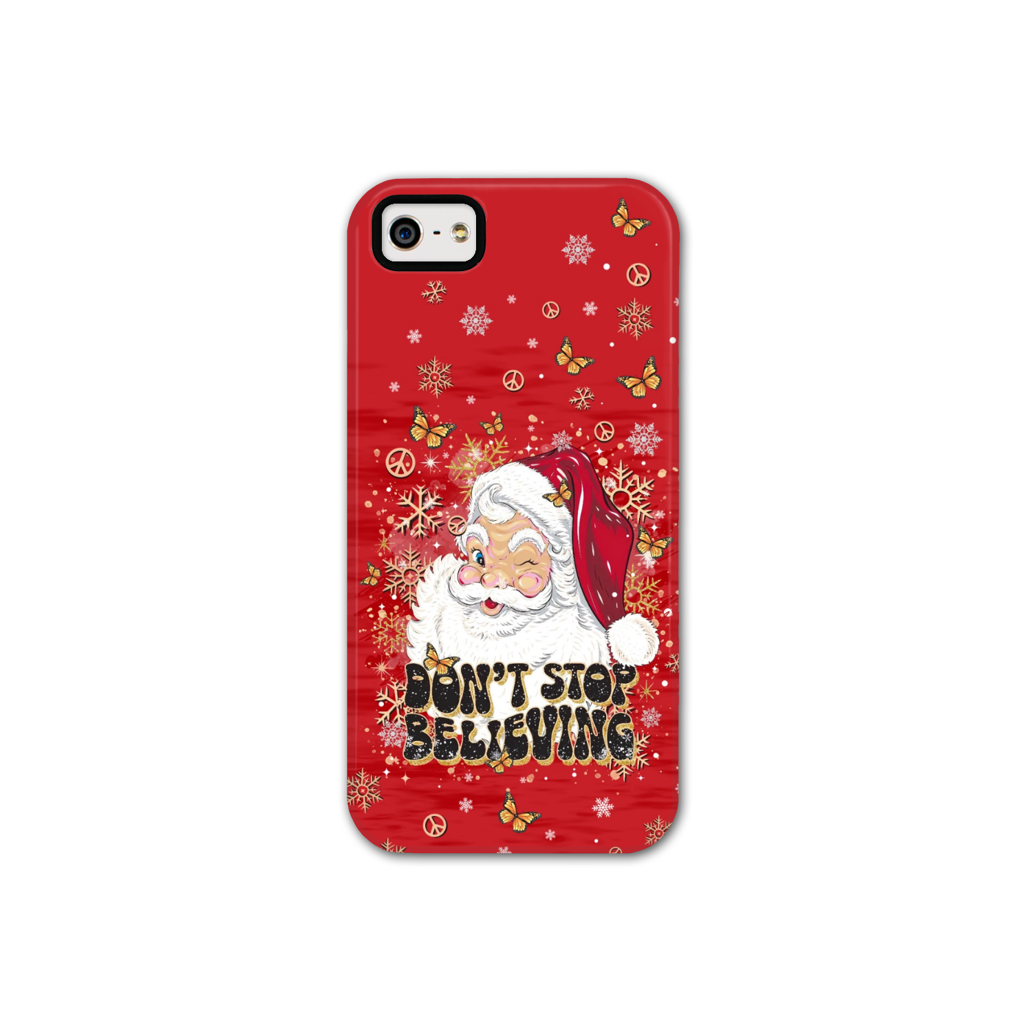 DON'T STOP BELIEVING CHRISTMAS PHONE CASE - TLTR0811248